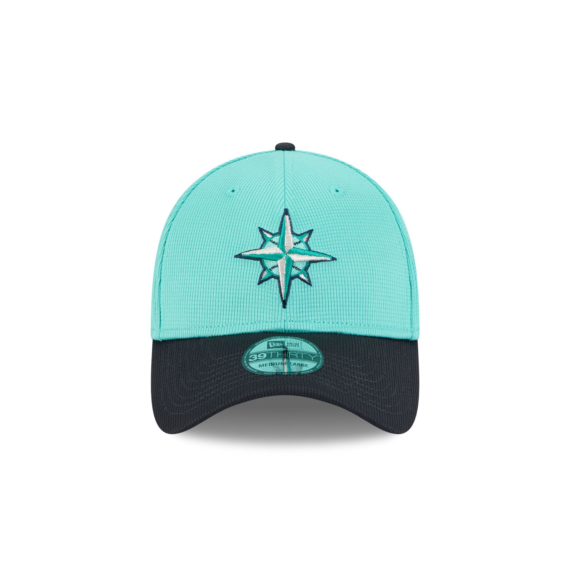 Seattle Mariners 2025 Spring Training 39THIRTY Stretch Fit Hat - Image 2