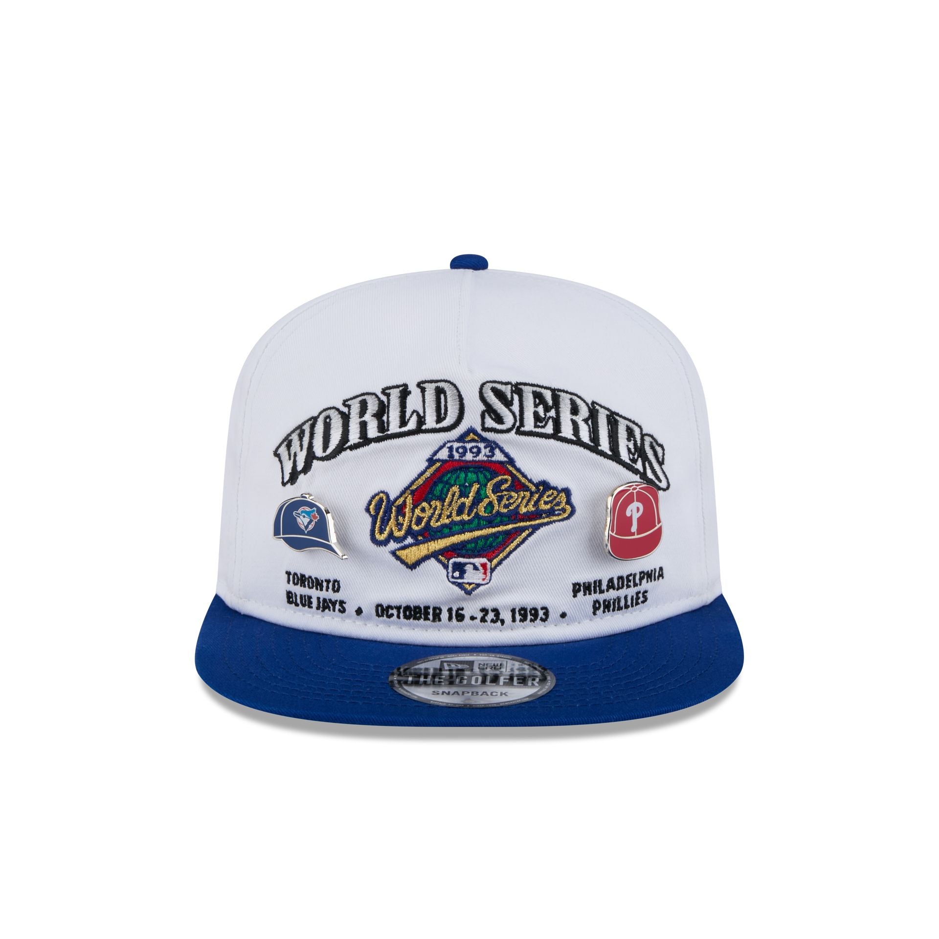 MLB World Series 1993 Championship Pin Golfer Hat - Image 2