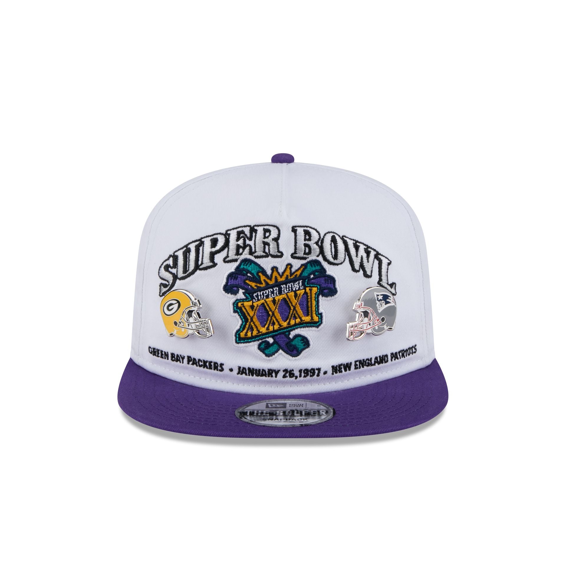 NFL Super Bowl XXXI Championship Pin Golfer Hat - Image 2