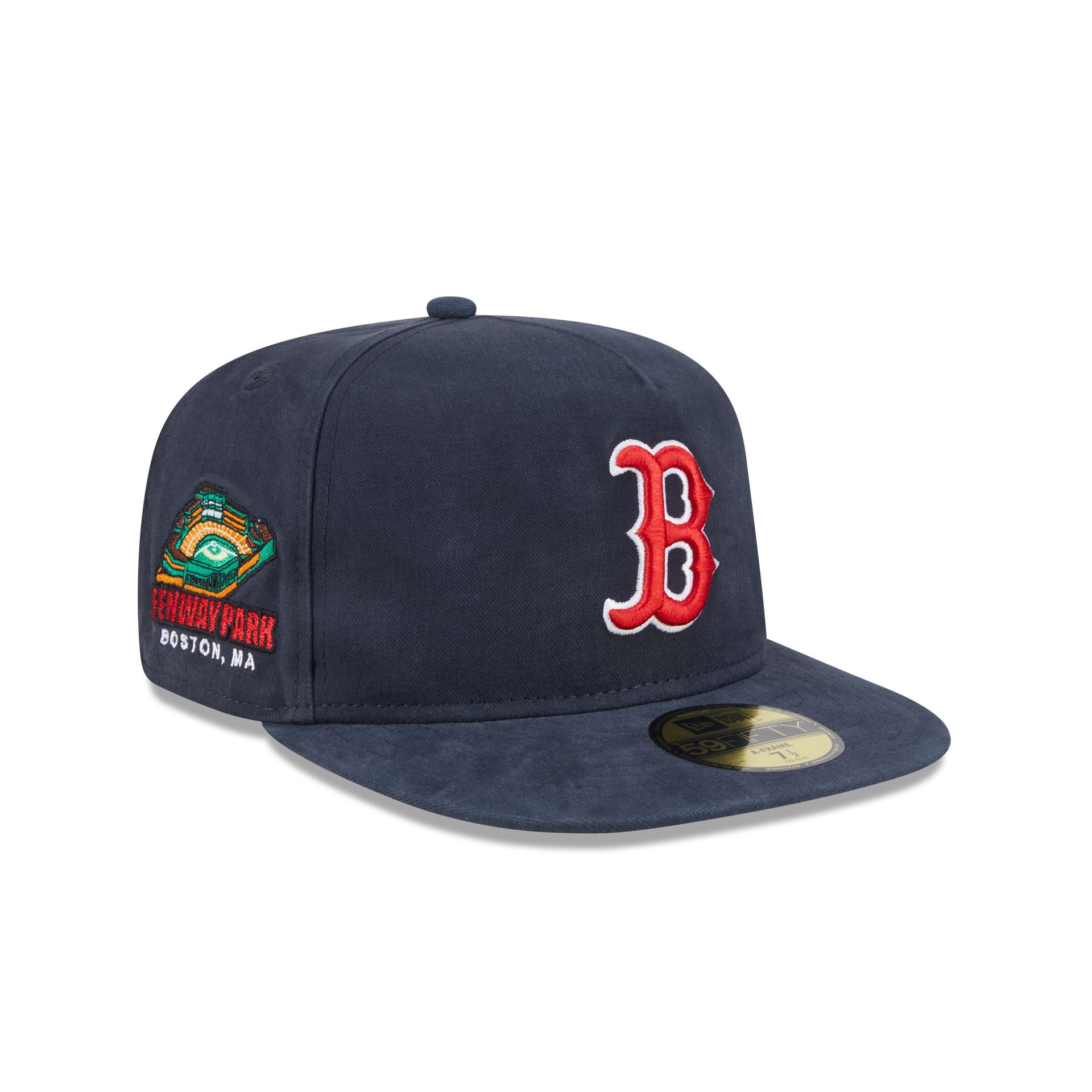 Boston Red Sox Championship Side Flag 59FIFTY A-Frame Fitted Hat - Image 3