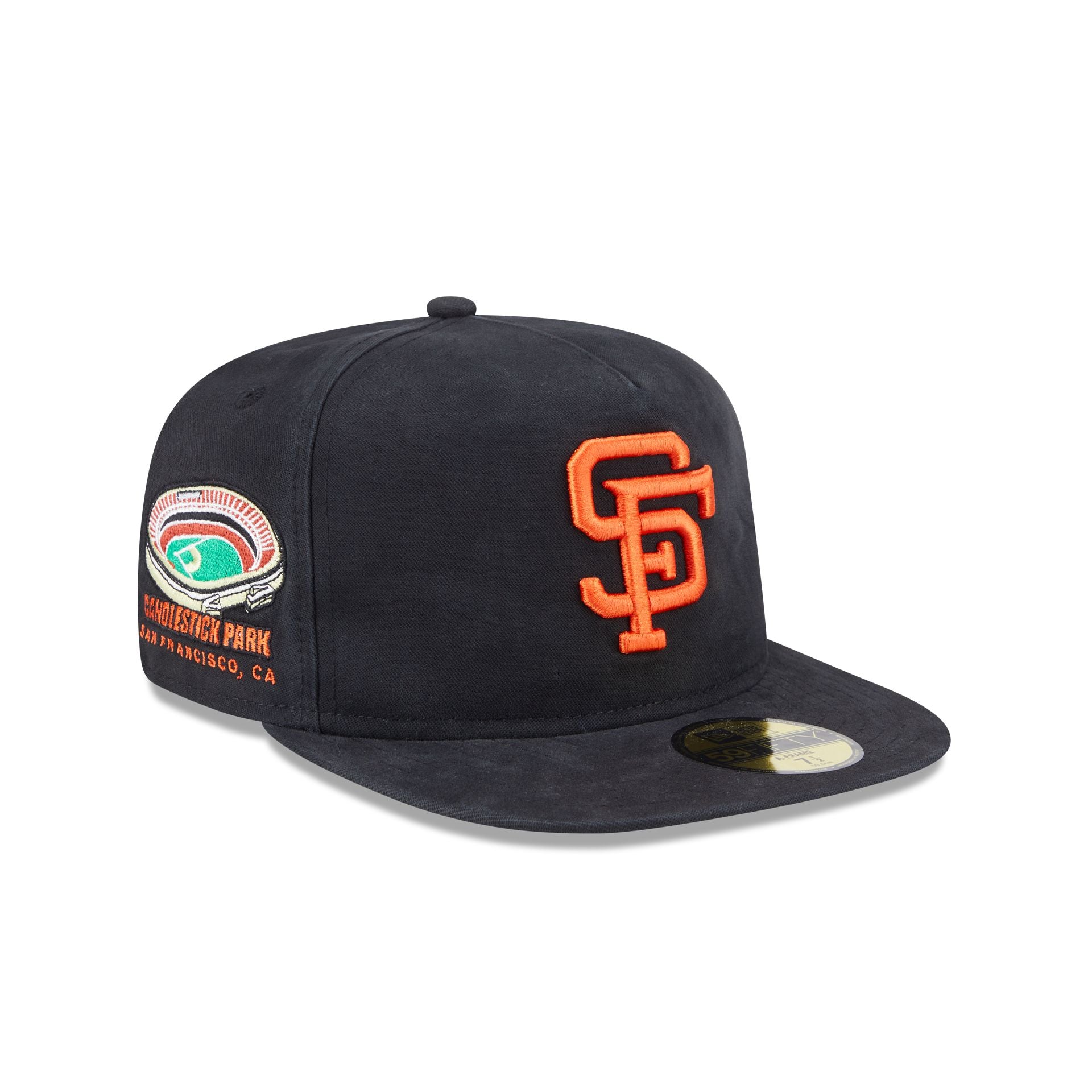 San Francisco Giants Championship Side Flag 59FIFTY A-Frame Fitted Hat - Image 3