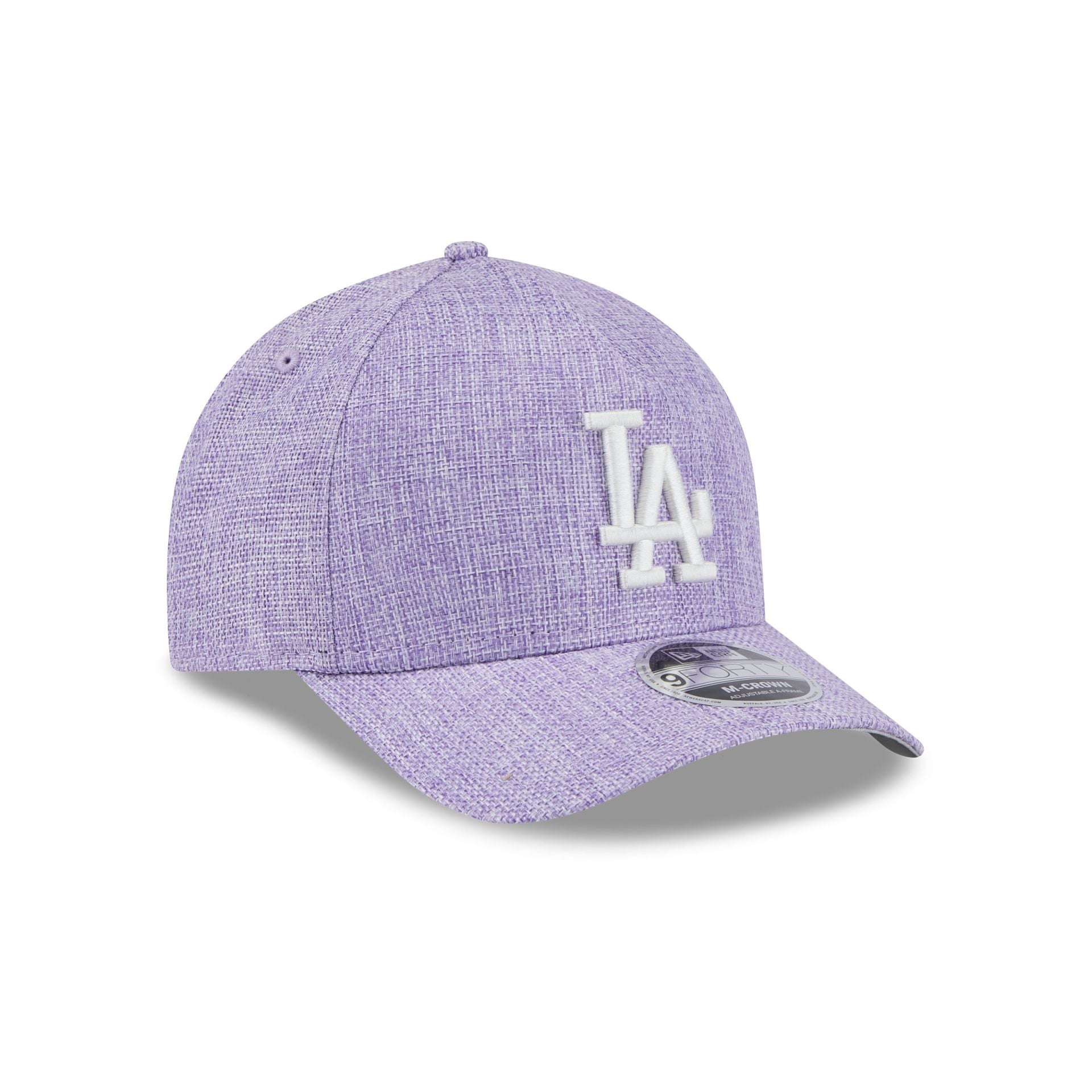 Los Angeles Dodgers Cotton Weave Purple 9FORTY M-Crown A-Frame Snapback Hat - Image 3