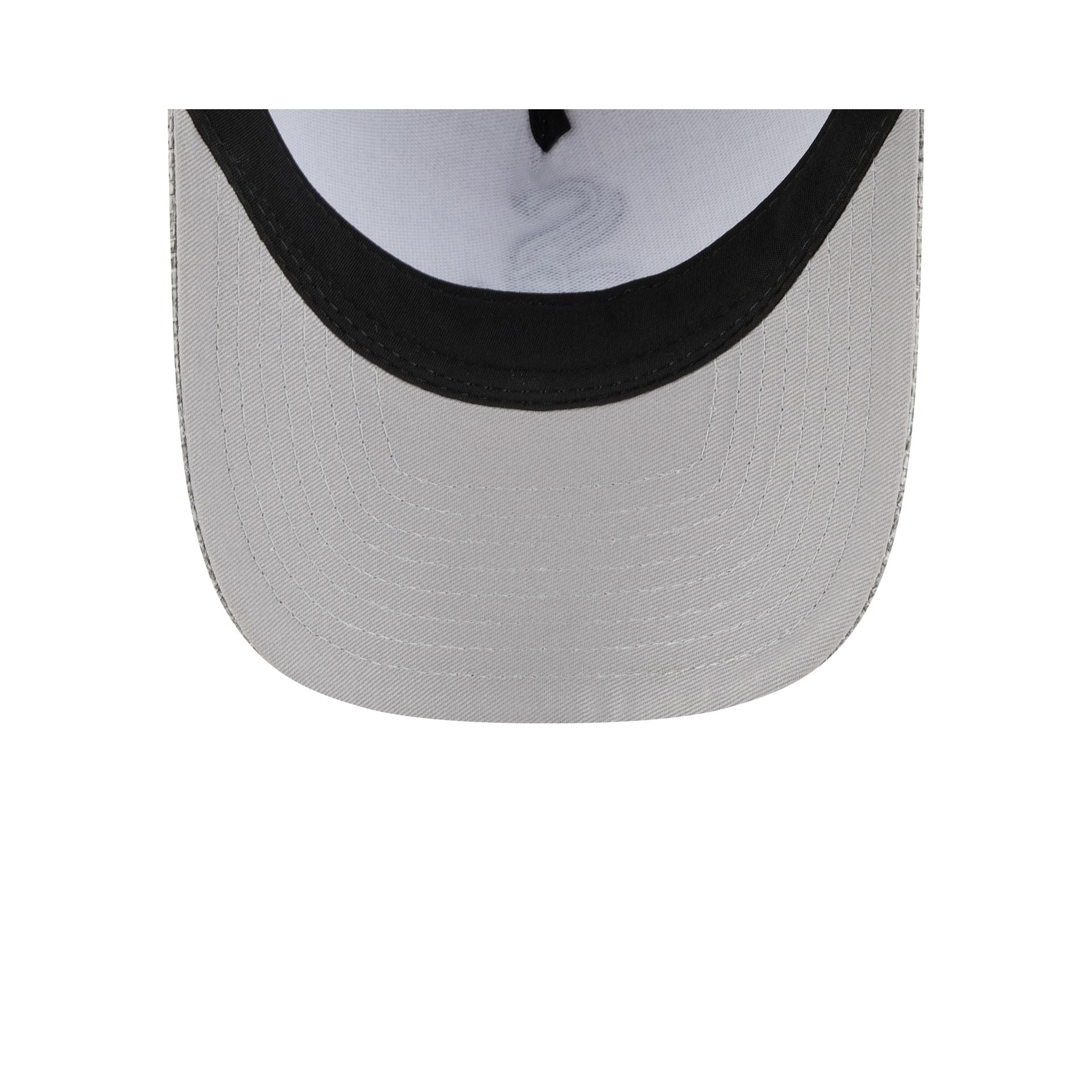 Chicago White Sox Cotton Weave Gray 9FORTY M-Crown A-Frame Snapback Hat - Image 7