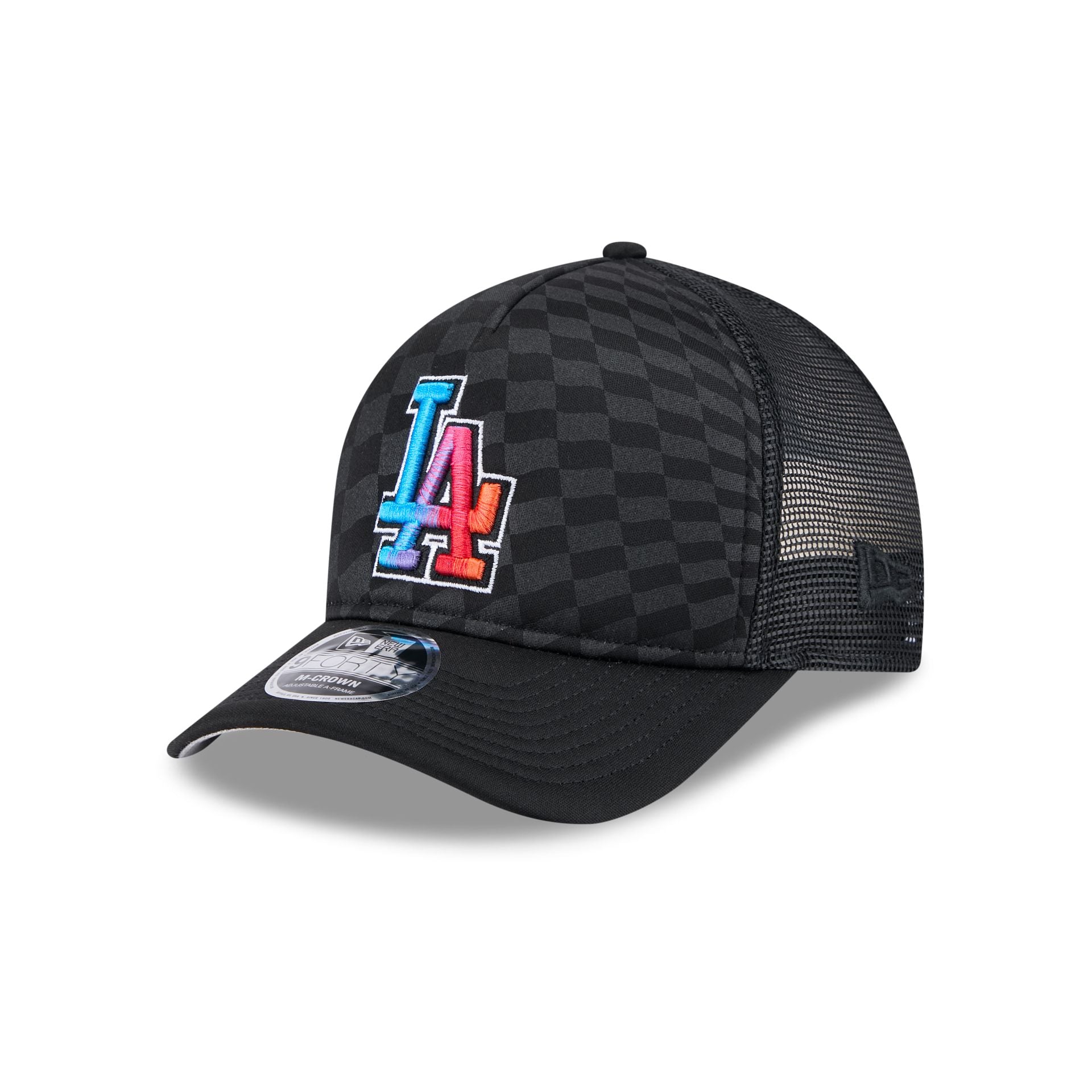 Los Angeles Dodgers Gradient Raceway 9FORTY M-Crown A-Frame Trucker Hat