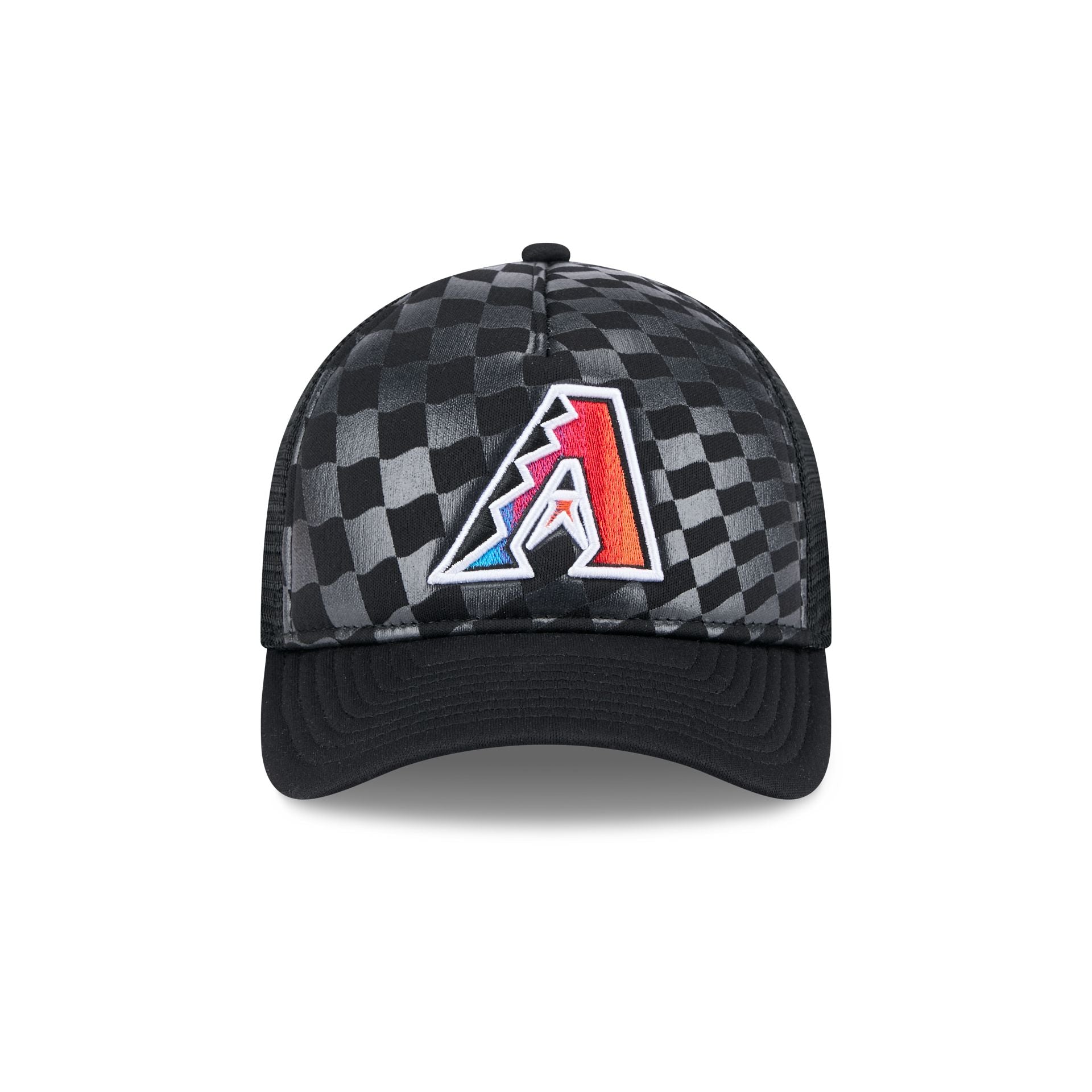 Arizona Diamondbacks Gradient Raceway 9FORTY M-Crown A-Frame Trucker Hat - Image 2