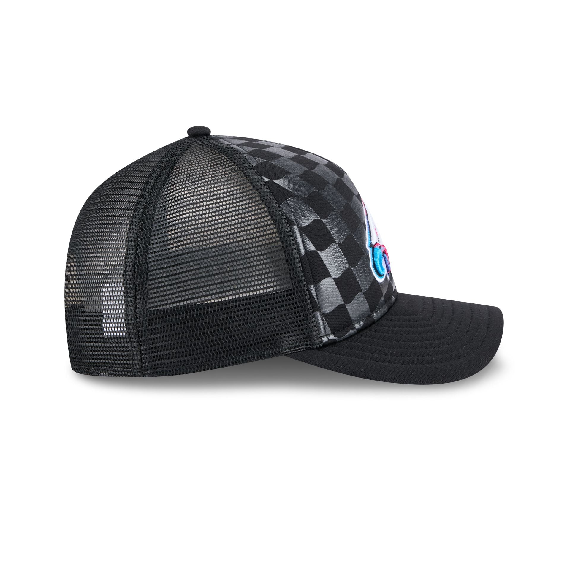 Philadelphia Eagles Gradient Raceway 9FORTY M-Crown A-Frame Trucker Hat - Image 5