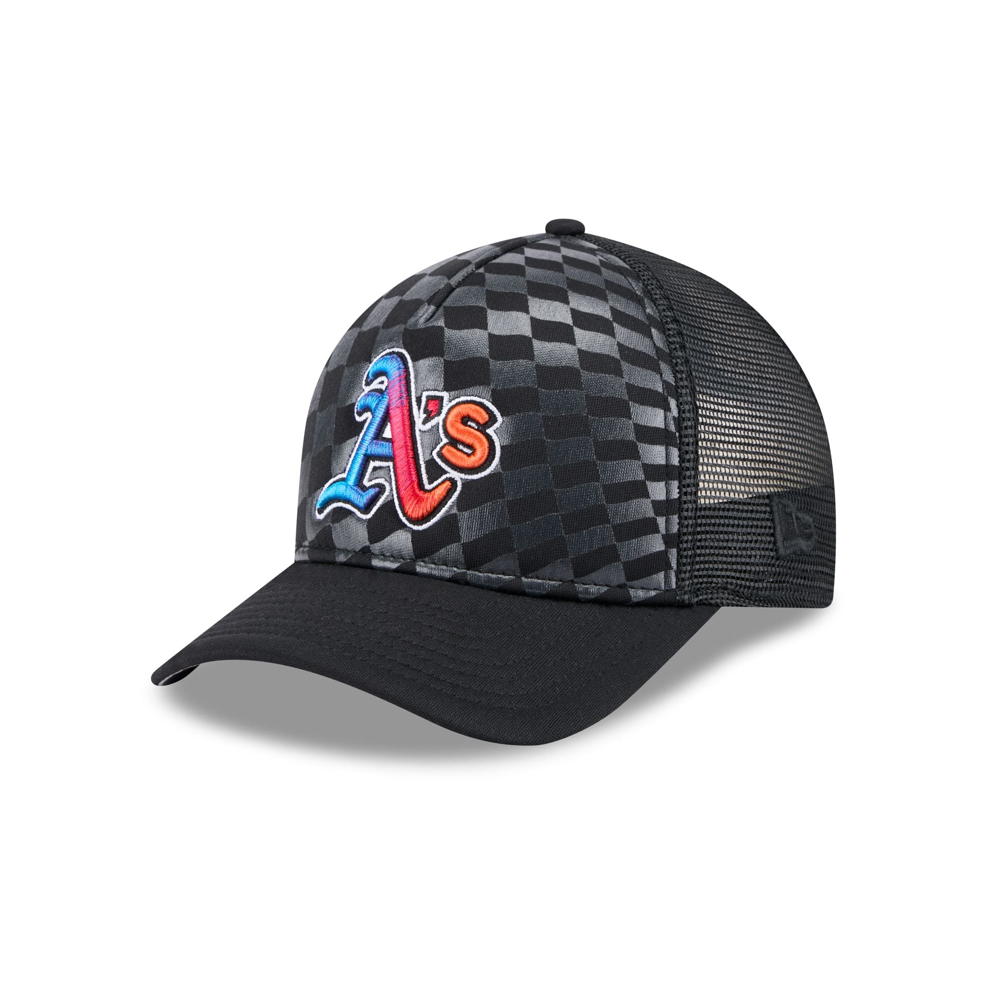 Athletics Gradient Raceway 9FORTY M-Crown A-Frame Trucker Hat