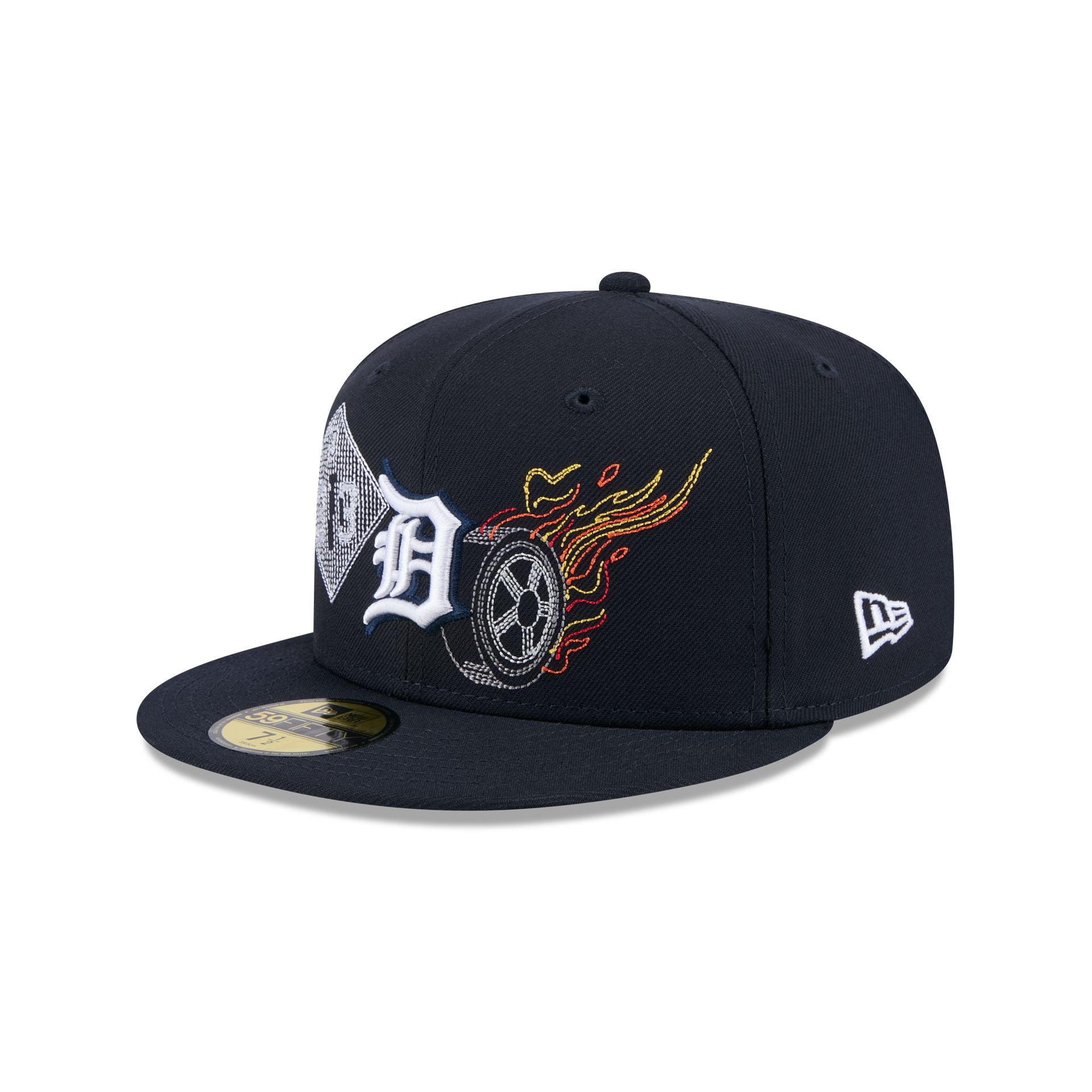 Detroit Tigers State Stitch 59FIFTY Fitted Hat - Image 3