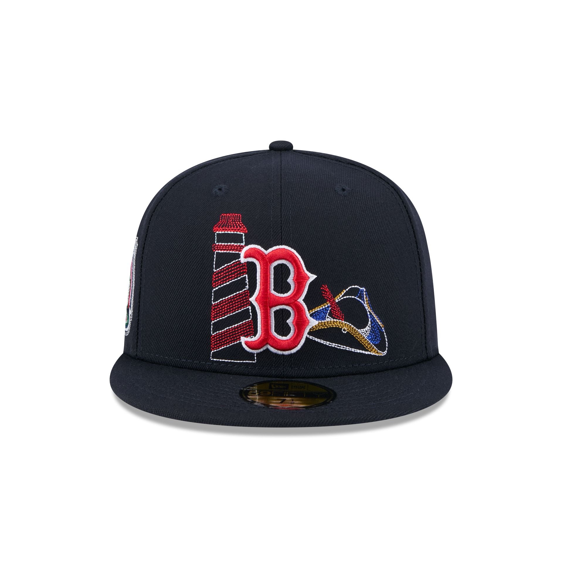 Boston Red Sox State Stitch 59FIFTY Fitted Hat - Image 2