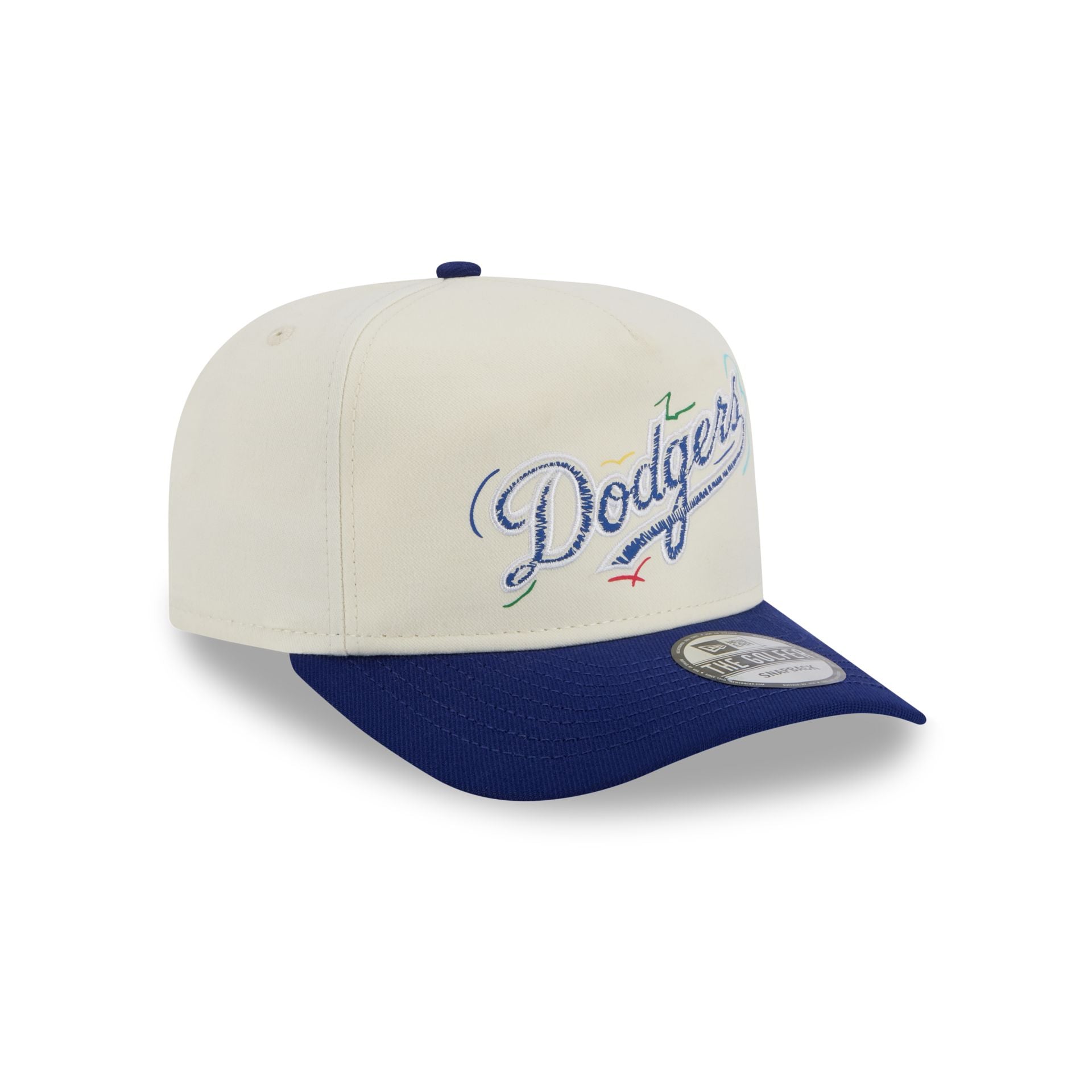 Los Angeles Dodgers Team Scribble Golfer Hat - Image 3