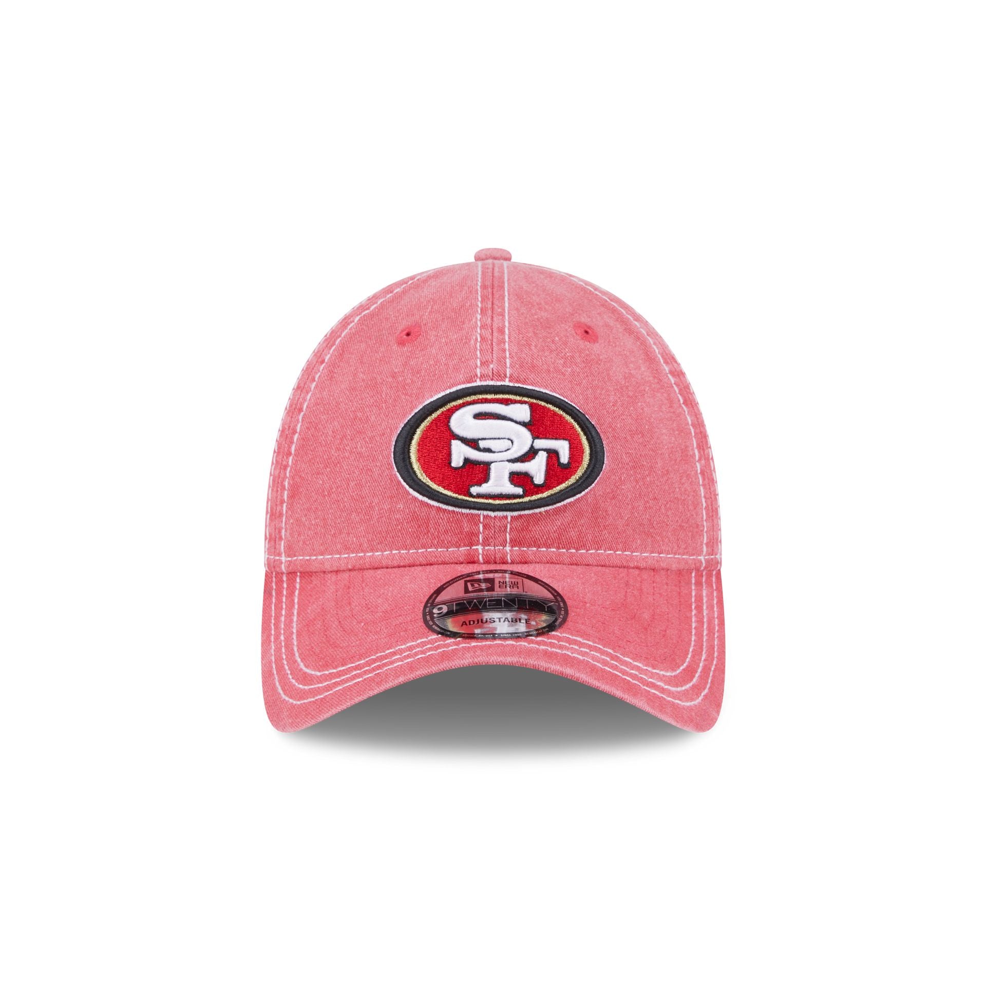 San Francisco 49ers Washed Contrast 9TWENTY Adjustable Hat - Image 2