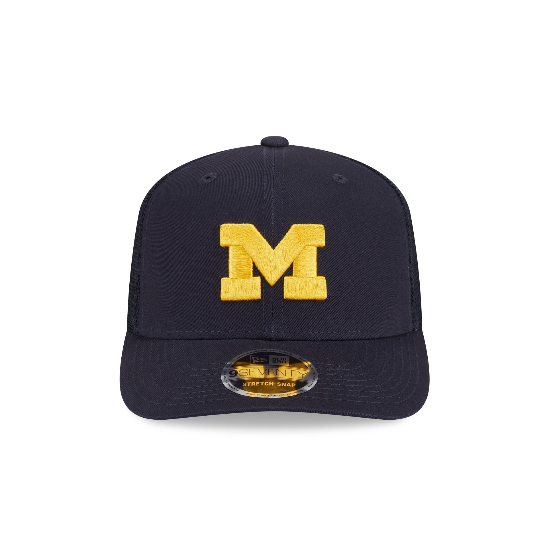 Michigan Wolverines Simple 9SEVENTY Trucker Hat - Image 2