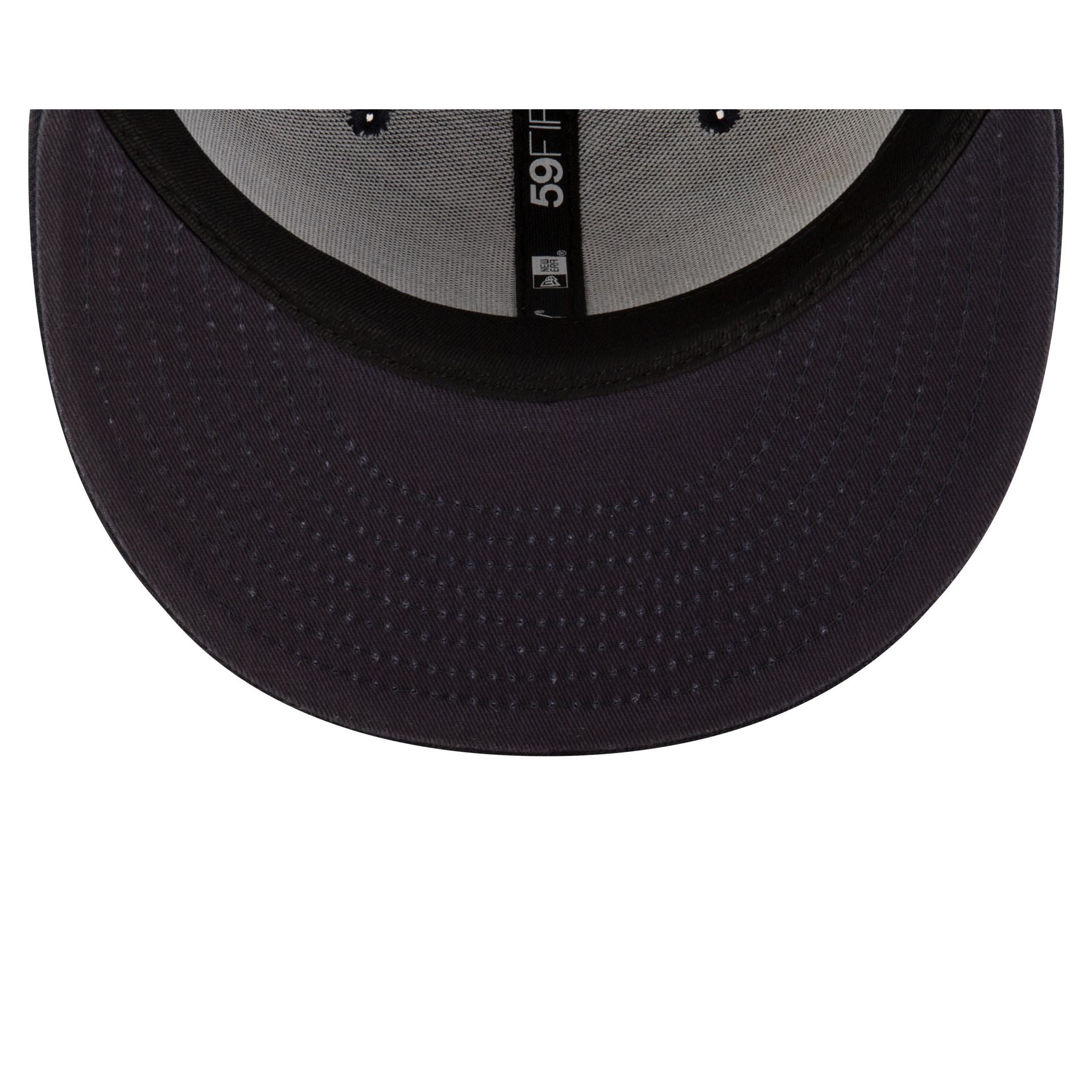 New York or Nowhere x New York Yankees Navy Logo 59FIFTY Fitted Hat - Image 7