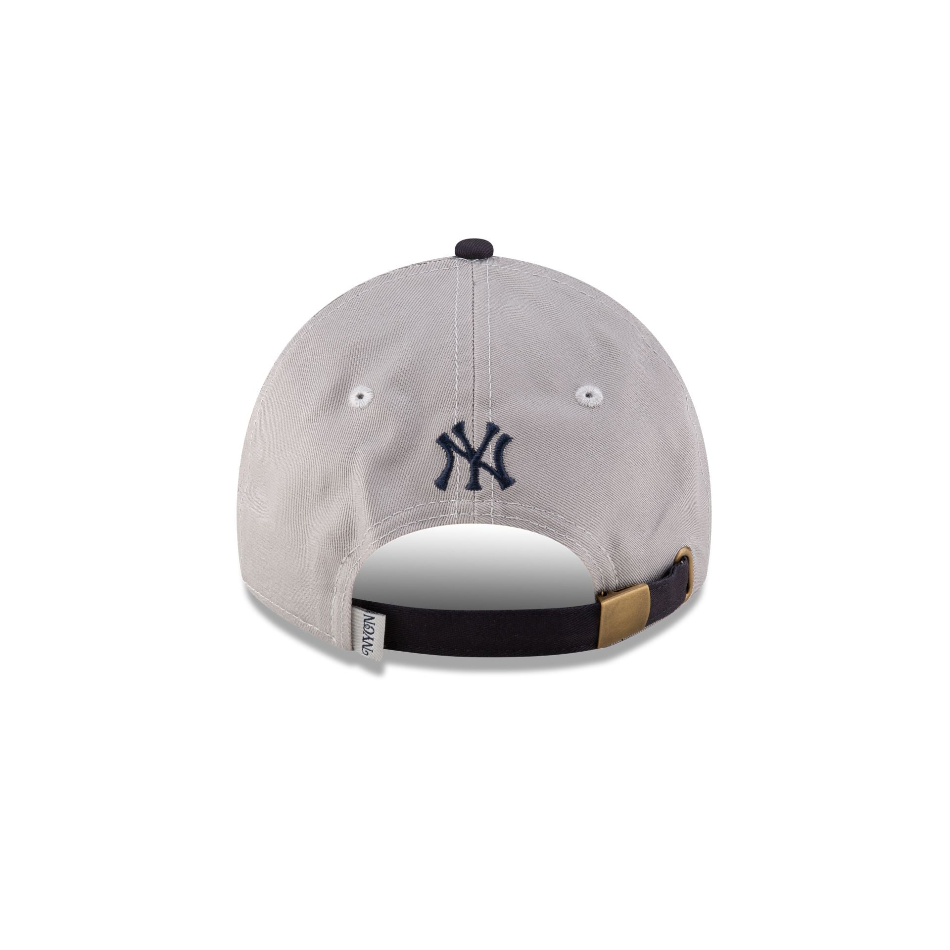 New York or Nowhere x New York Yankees Gray Wordmark 9TWENTY Adjustable Hat - Image 6