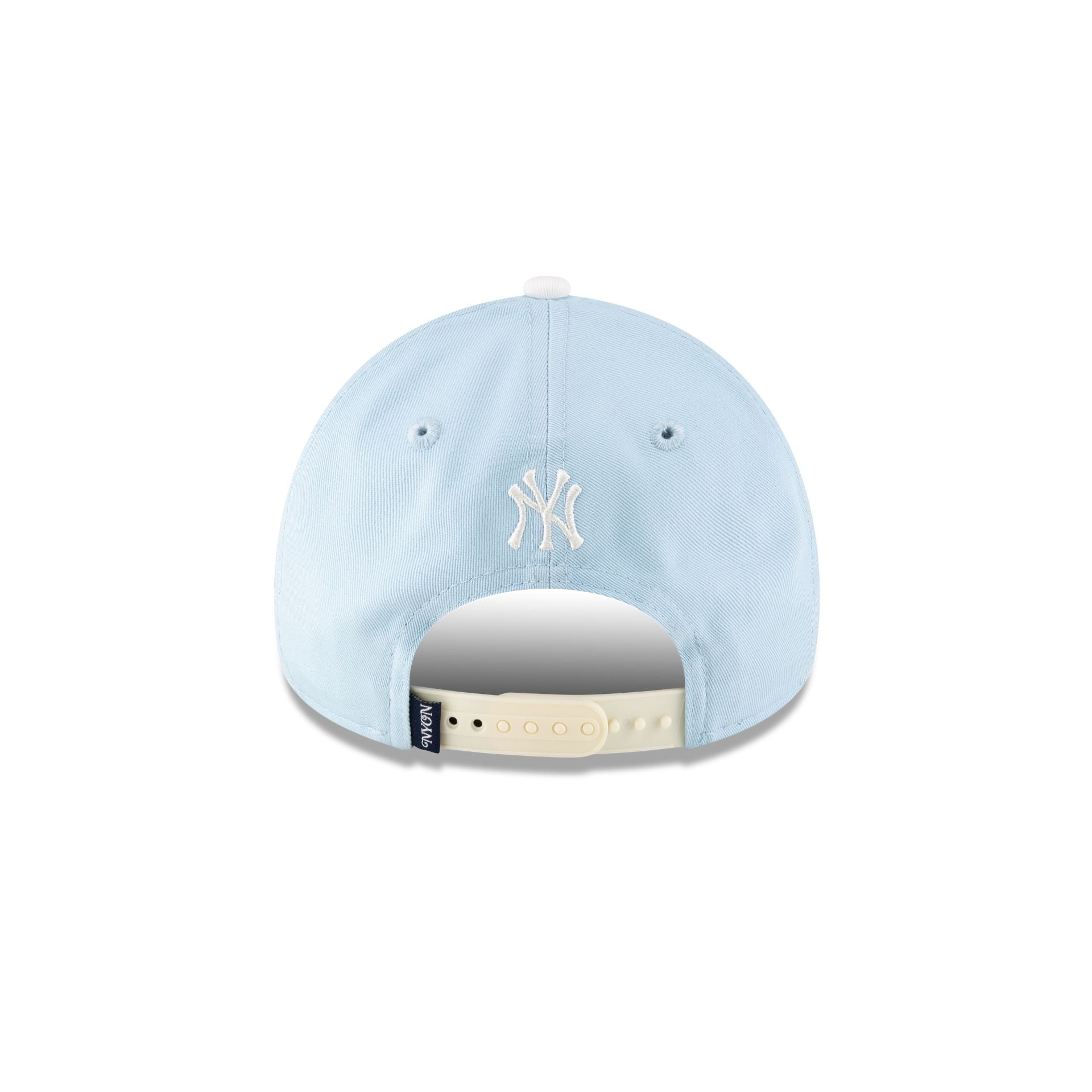 New York or Nowhere x New York Yankees Blue Wordmark 9FORTY A-Frame Snapback Hat - Image 6