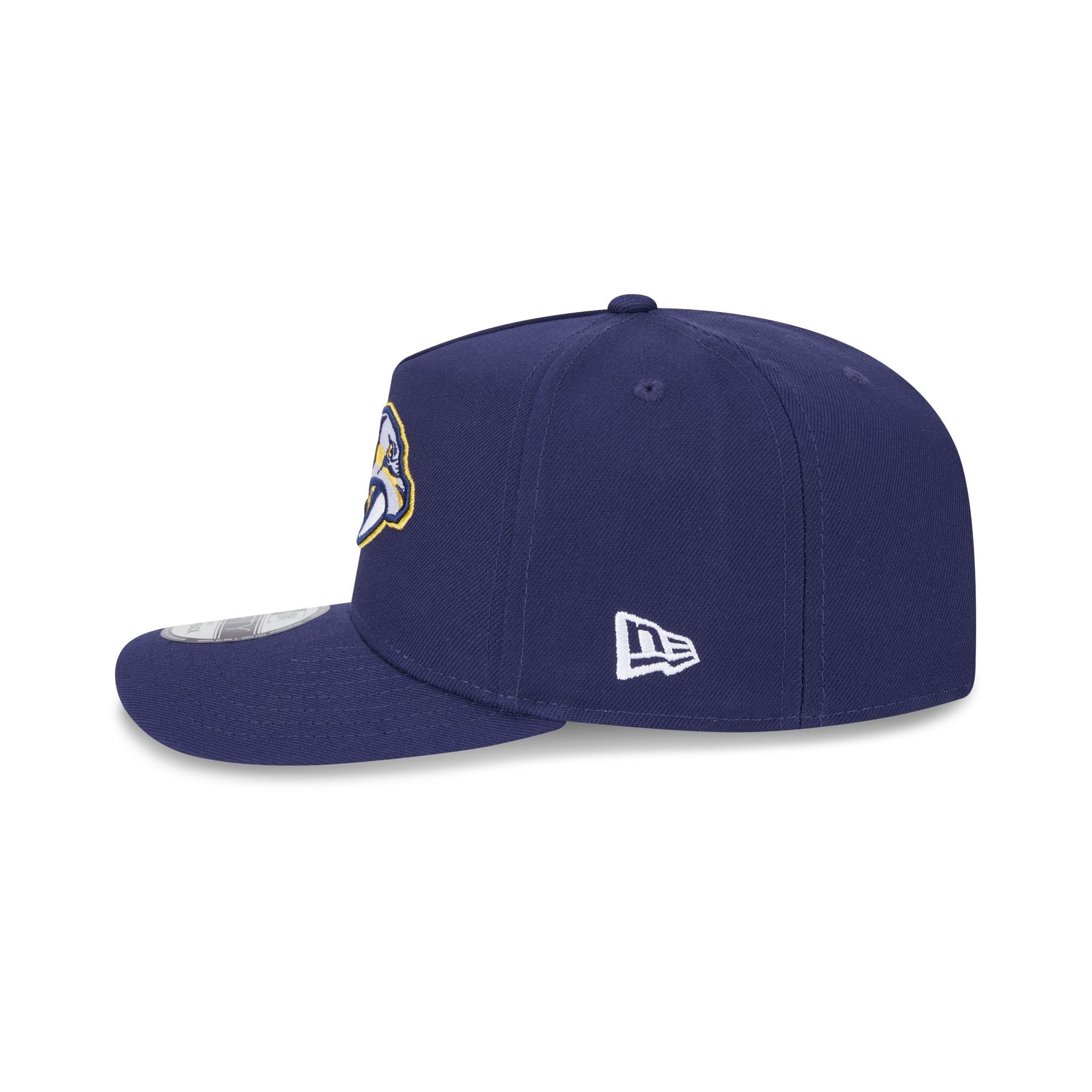 Nashville Predators Team 9FIFTY A-Frame Snapback Hat - Image 4