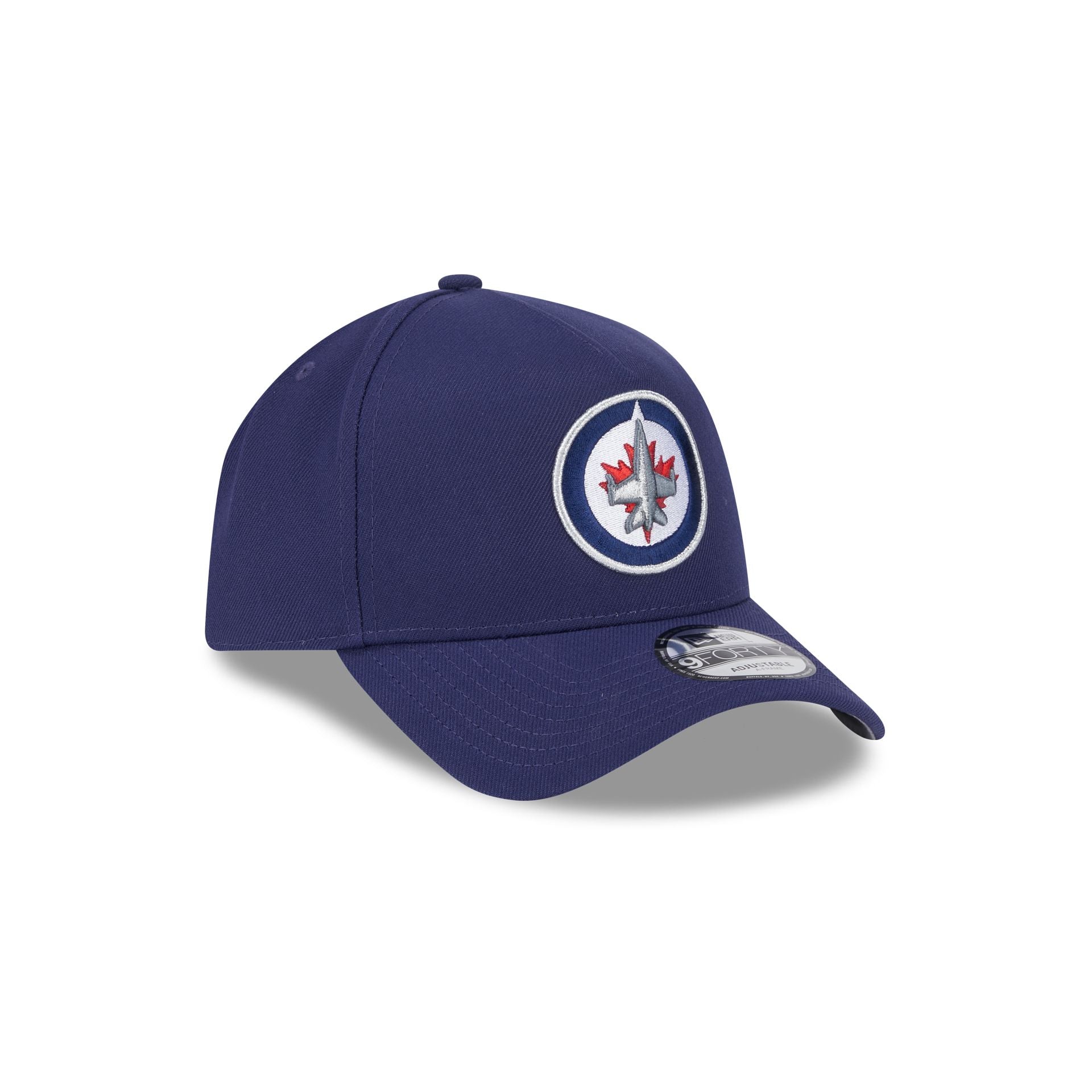 Winnipeg Jets Team 9FORTY A-Frame Snapback Hat - Image 3