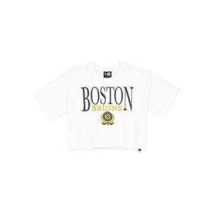 Boston Bruins Throwback Prep Women's Cropped T-Shirt