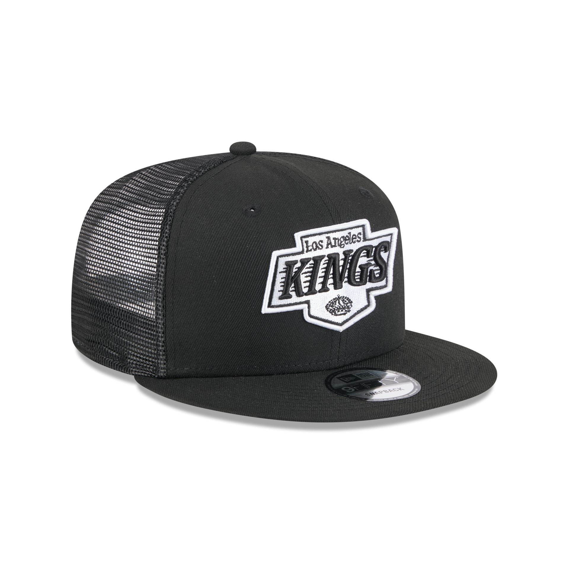 Los Angeles Kings Black 9FIFTY Trucker Hat - Image 3