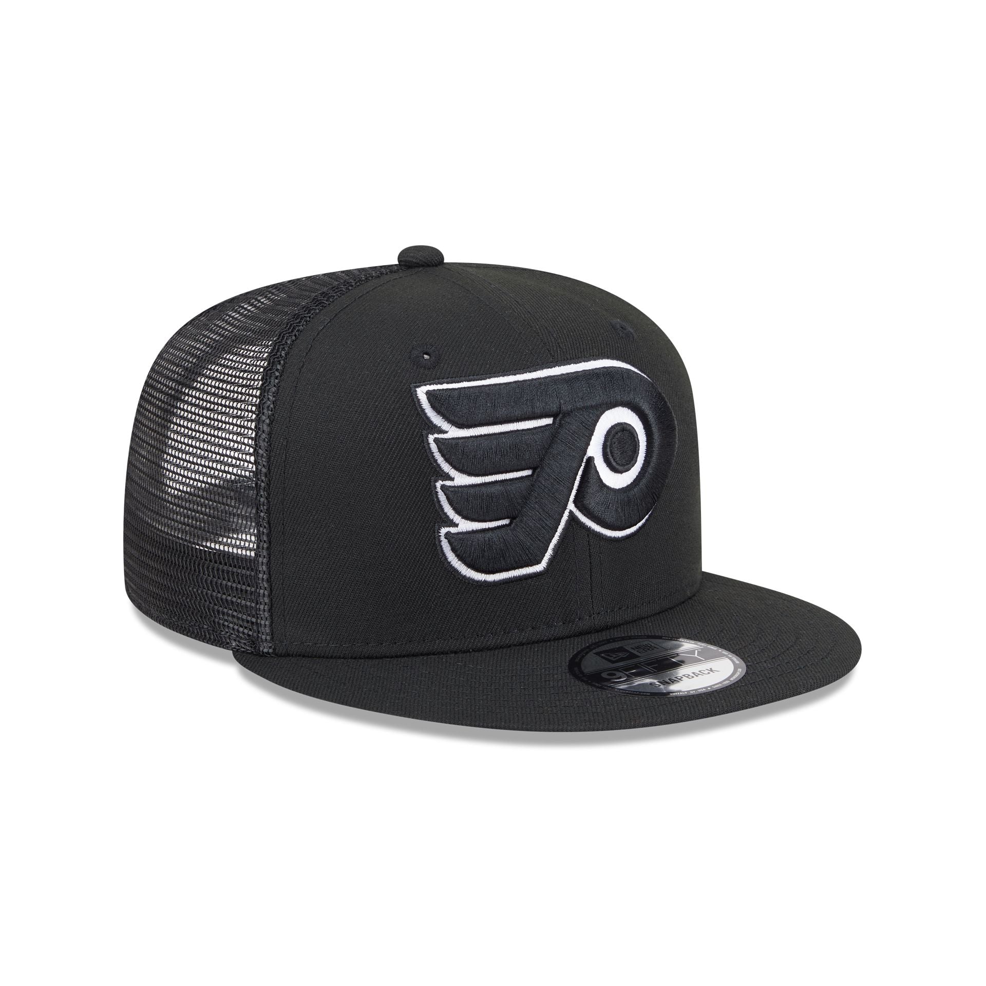 Philadelphia Flyers Black 9FIFTY Trucker Hat - Image 3