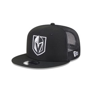 Vegas Golden Knights Black 9FIFTY Trucker Hat