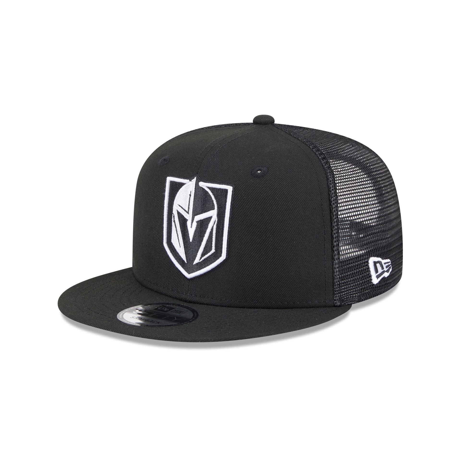 Vegas Golden Knights Black 9FIFTY Trucker Hat