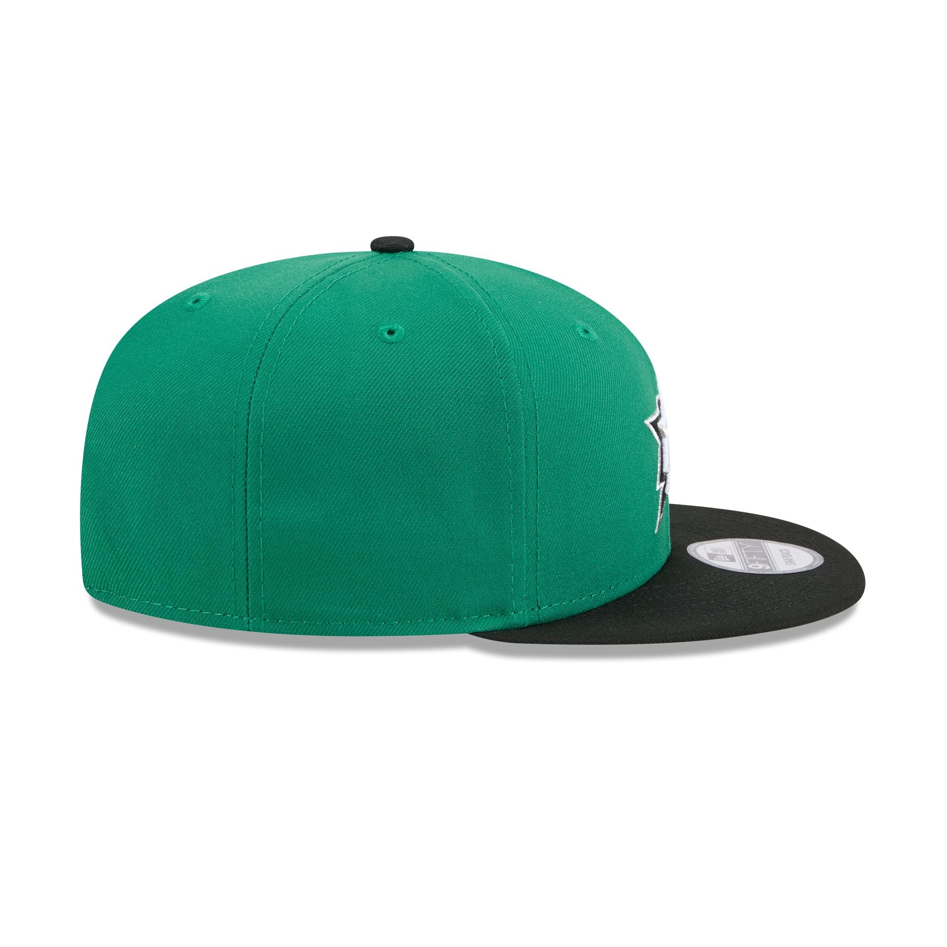 Dallas Stars Black Visor 9FIFTY Snapback Hat - Image 5