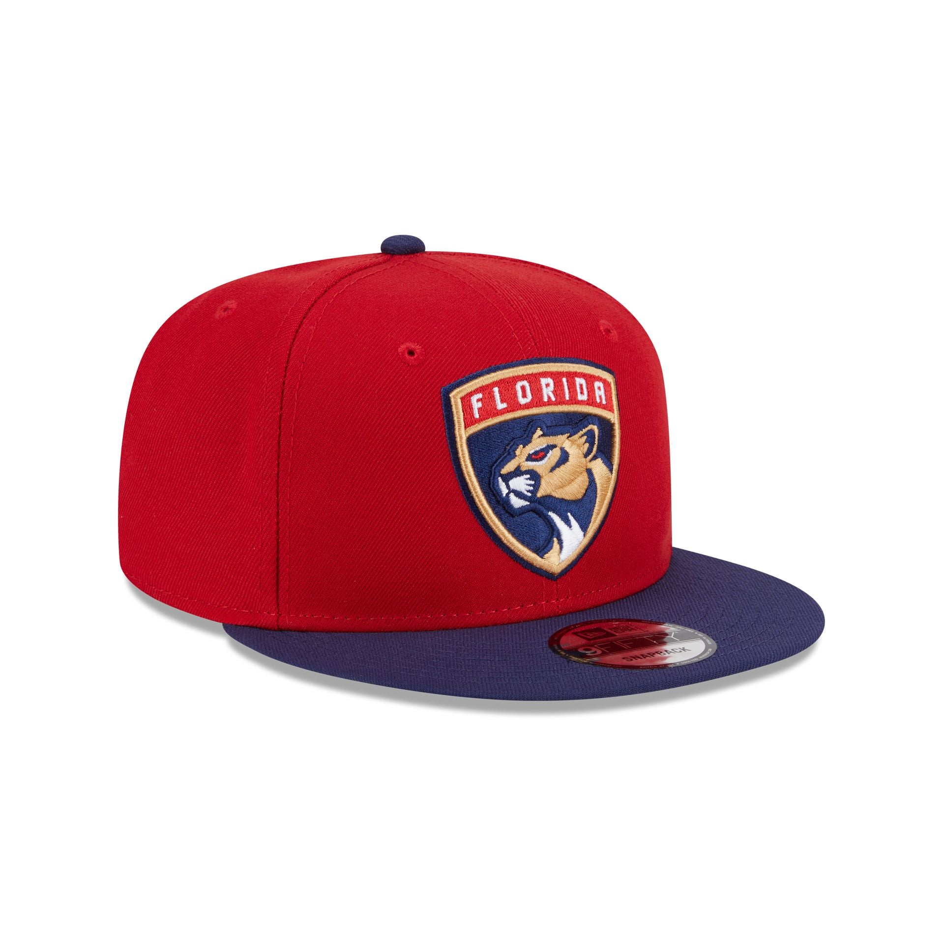 Florida Panthers Navy Visor 9FIFTY Snapback Hat - Image 3