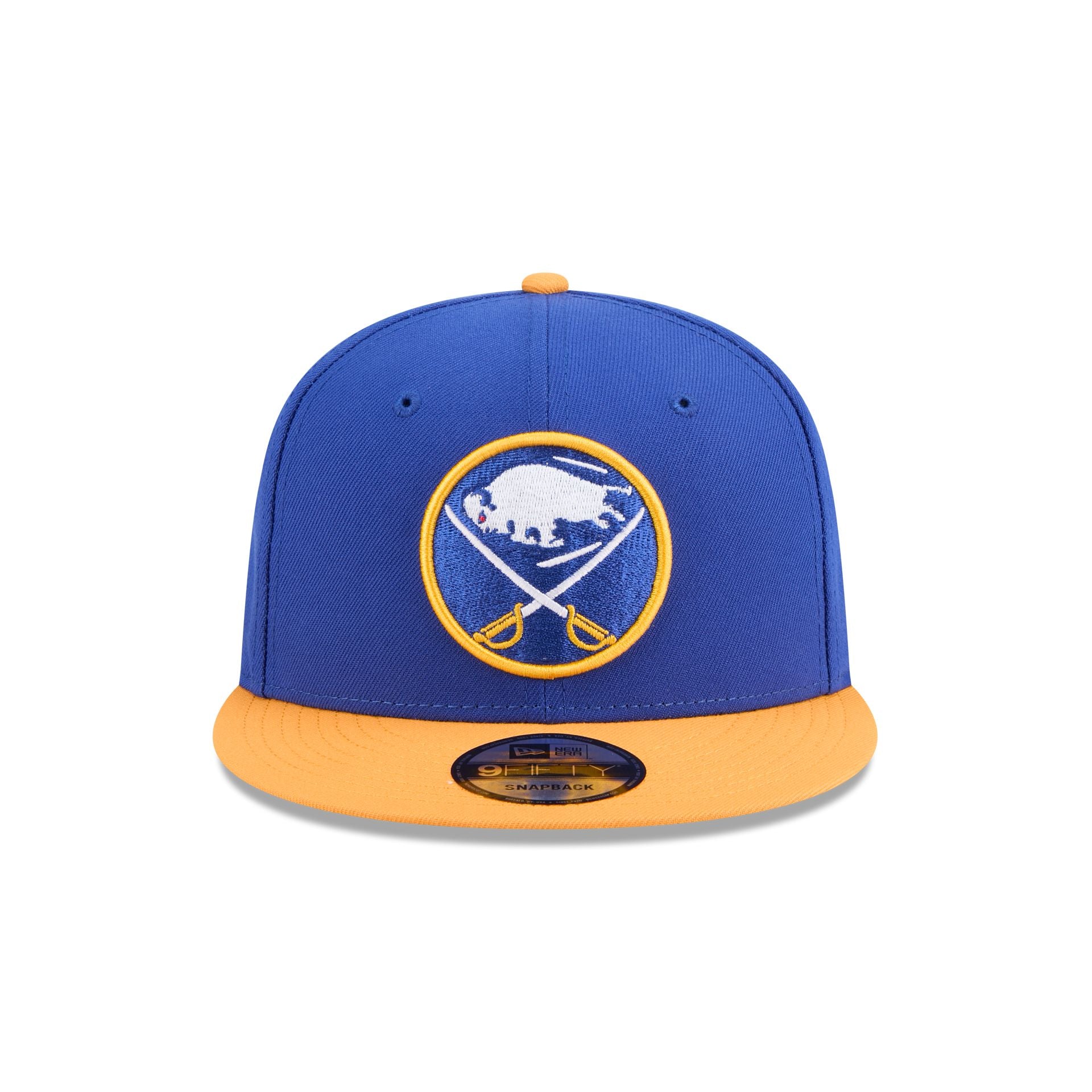Buffalo Sabres Yellow Visor 9FIFTY Snapback Hat - Image 2