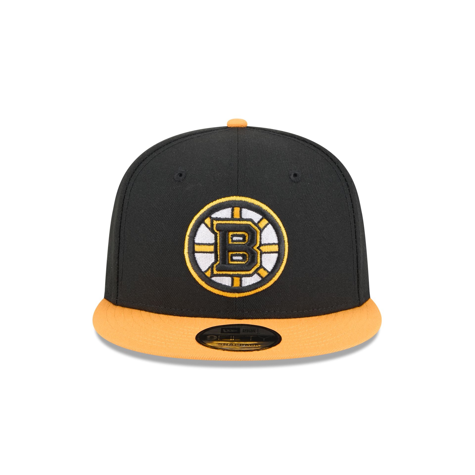 Boston Bruins Yellow Visor 9FIFTY Snapback Hat - Image 2
