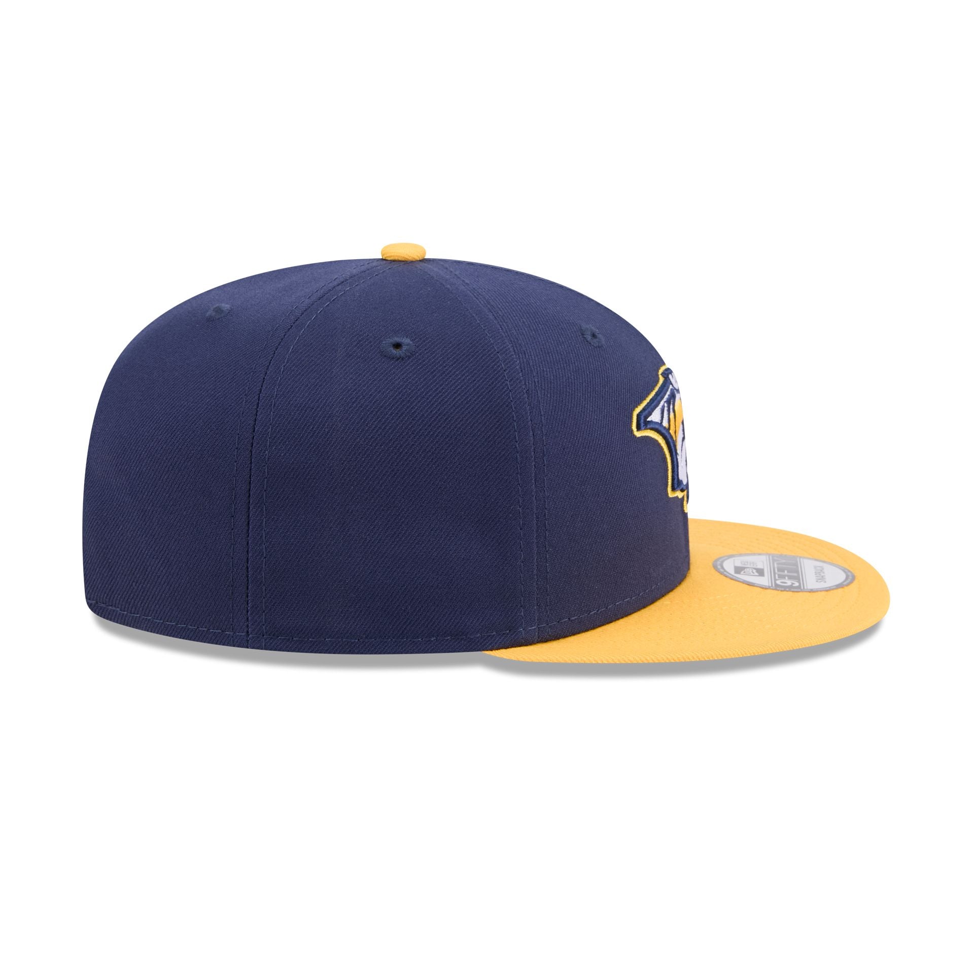 Nashville Predators Yellow Visor 9FIFTY Snapback Hat - Image 5