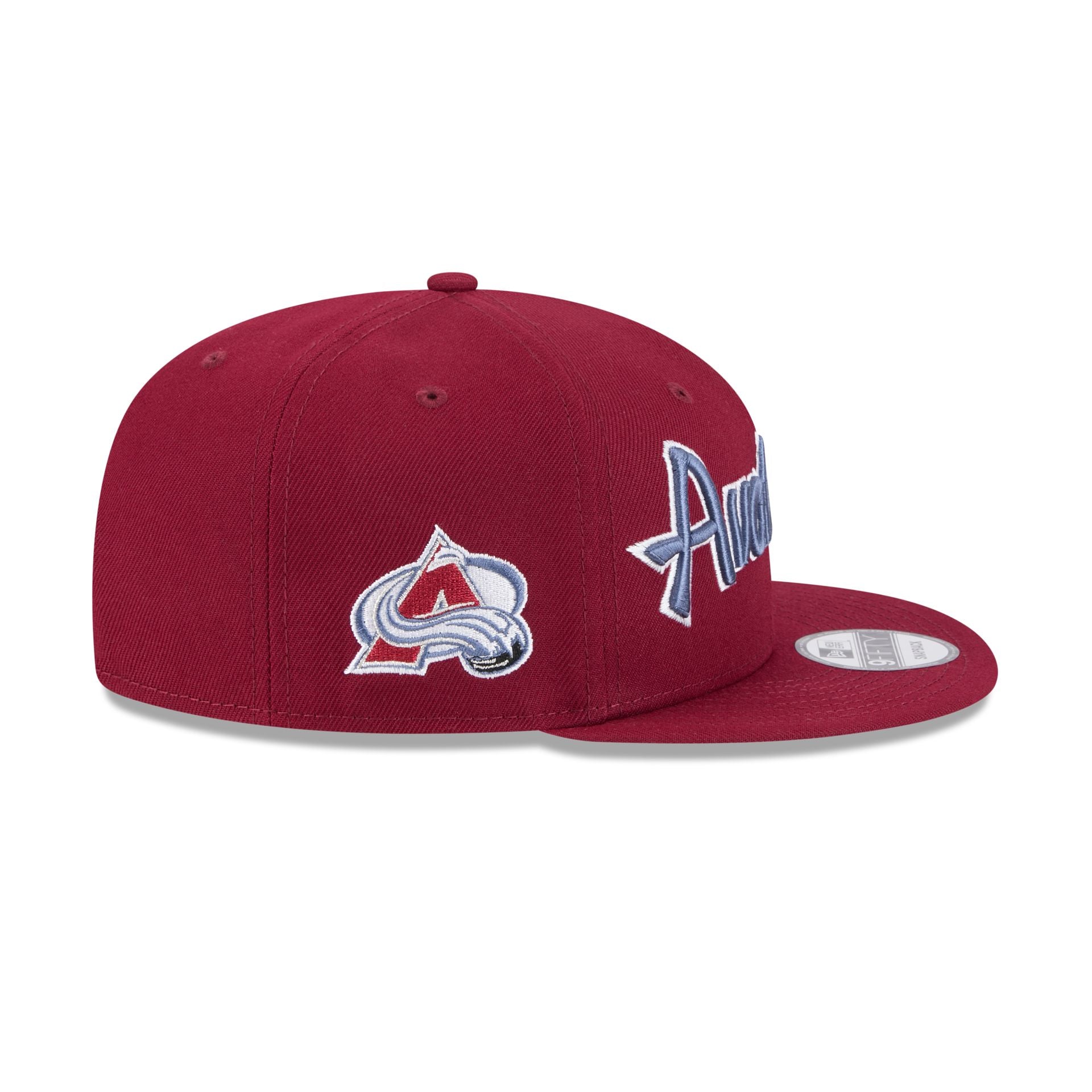 Colorado Avalanche Script 9FIFTY Snapback Hat - Image 5