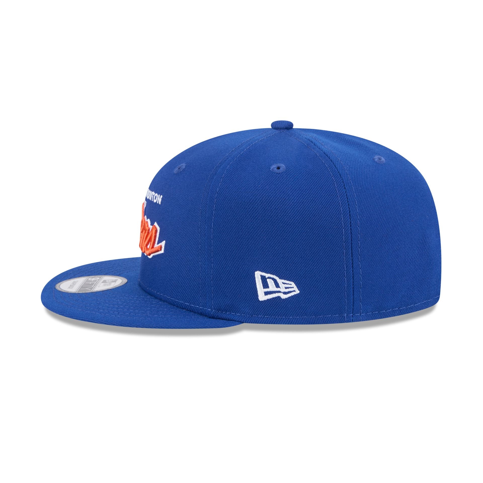 Edmonton Oilers Script 9FIFTY Snapback Hat - Image 4