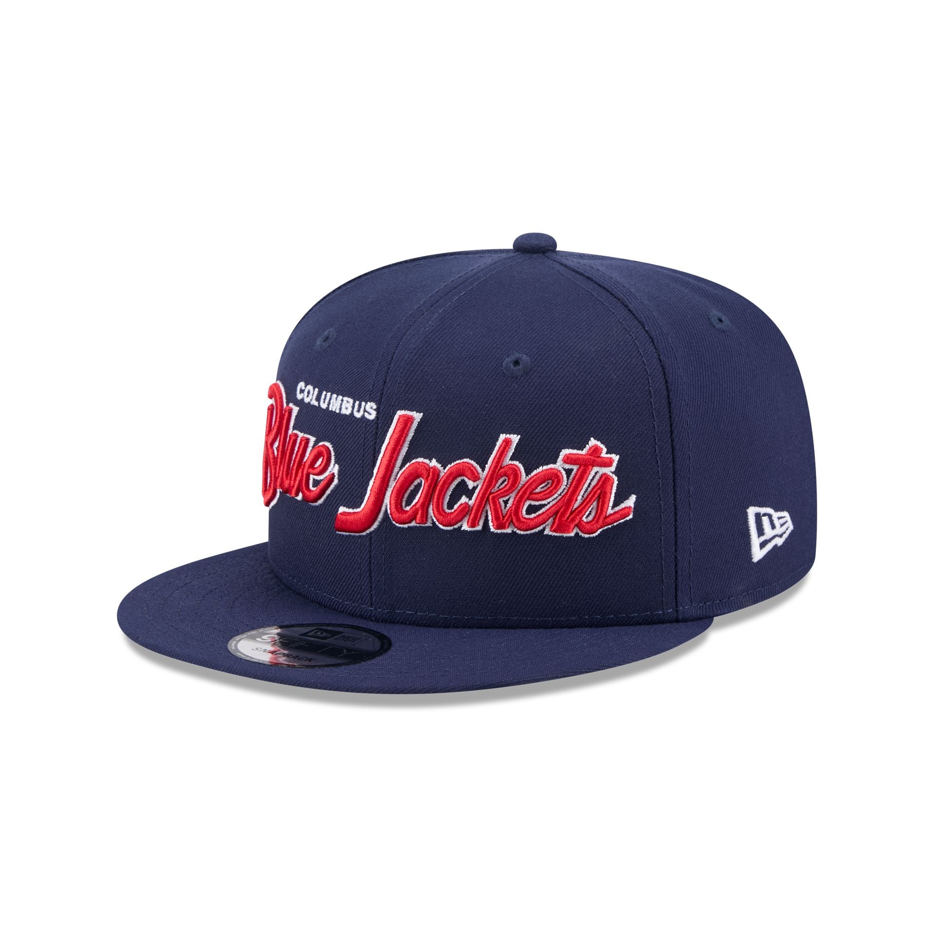 Columbus Blue Jackets Script 9FIFTY Snapback Hat