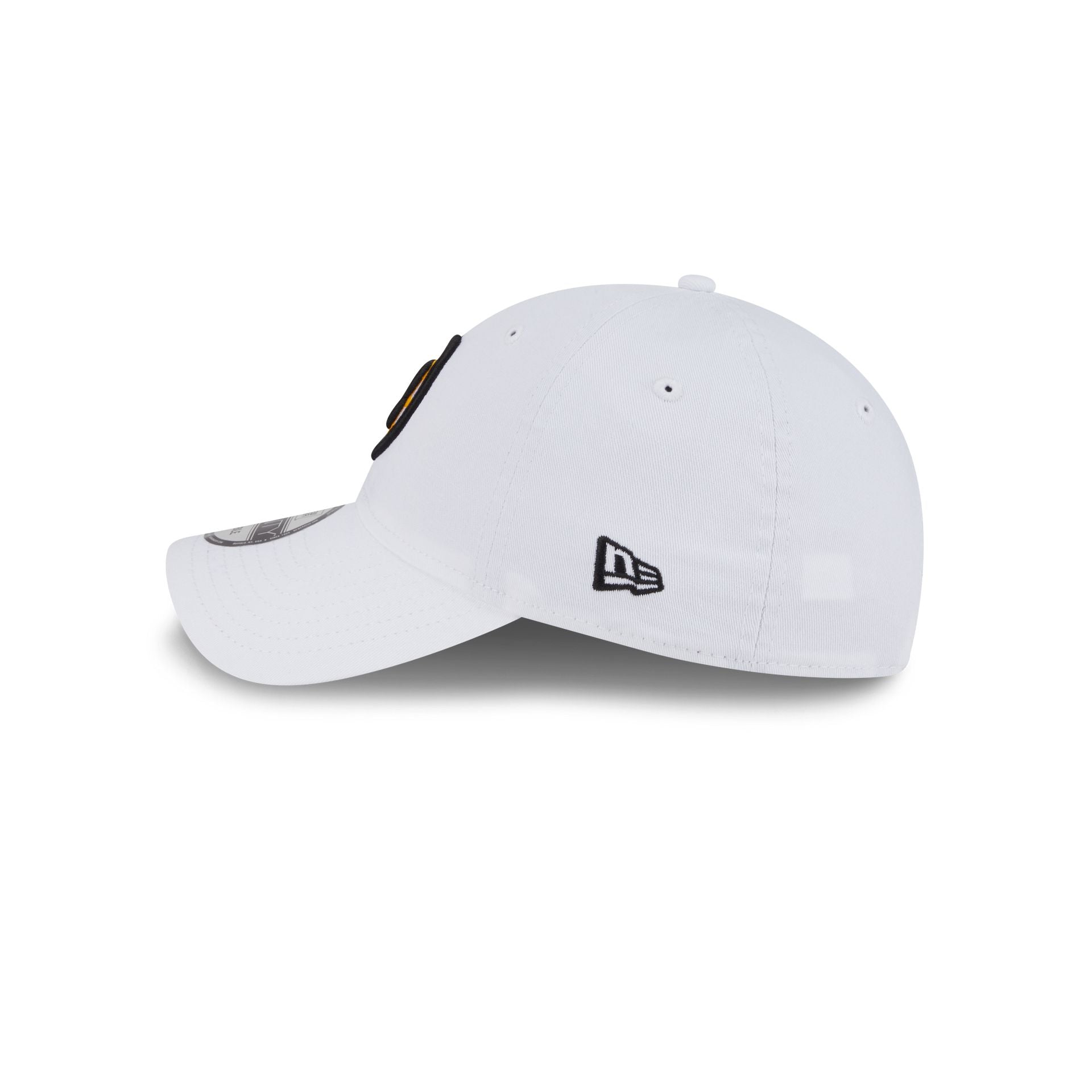 Boston Bruins White 9TWENTY Adjustable Hat - Image 4