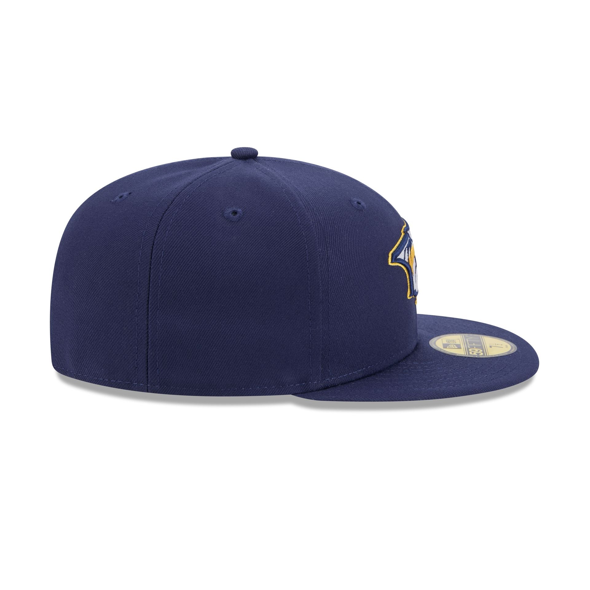Nashville Predators Rear Wordmark 59FIFTY Fitted Hat - Image 3