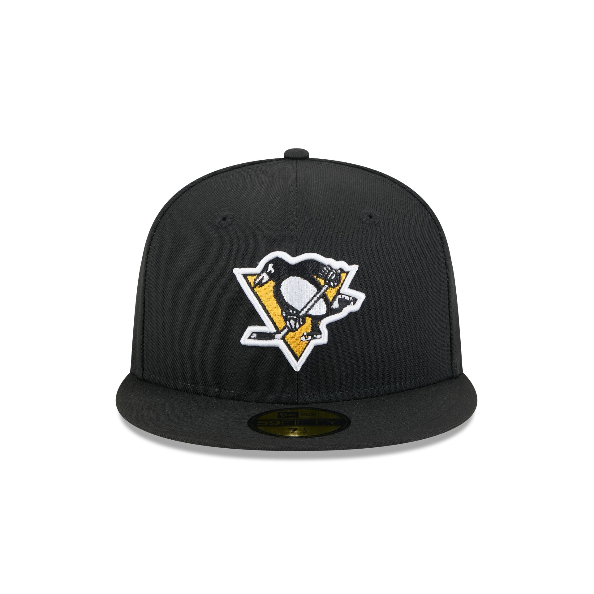 Pittsburgh Penguins Rear Wordmark 59FIFTY Fitted Hat - Image 2