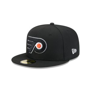 Philadelphia Flyers Rear Wordmark 59FIFTY Fitted Hat