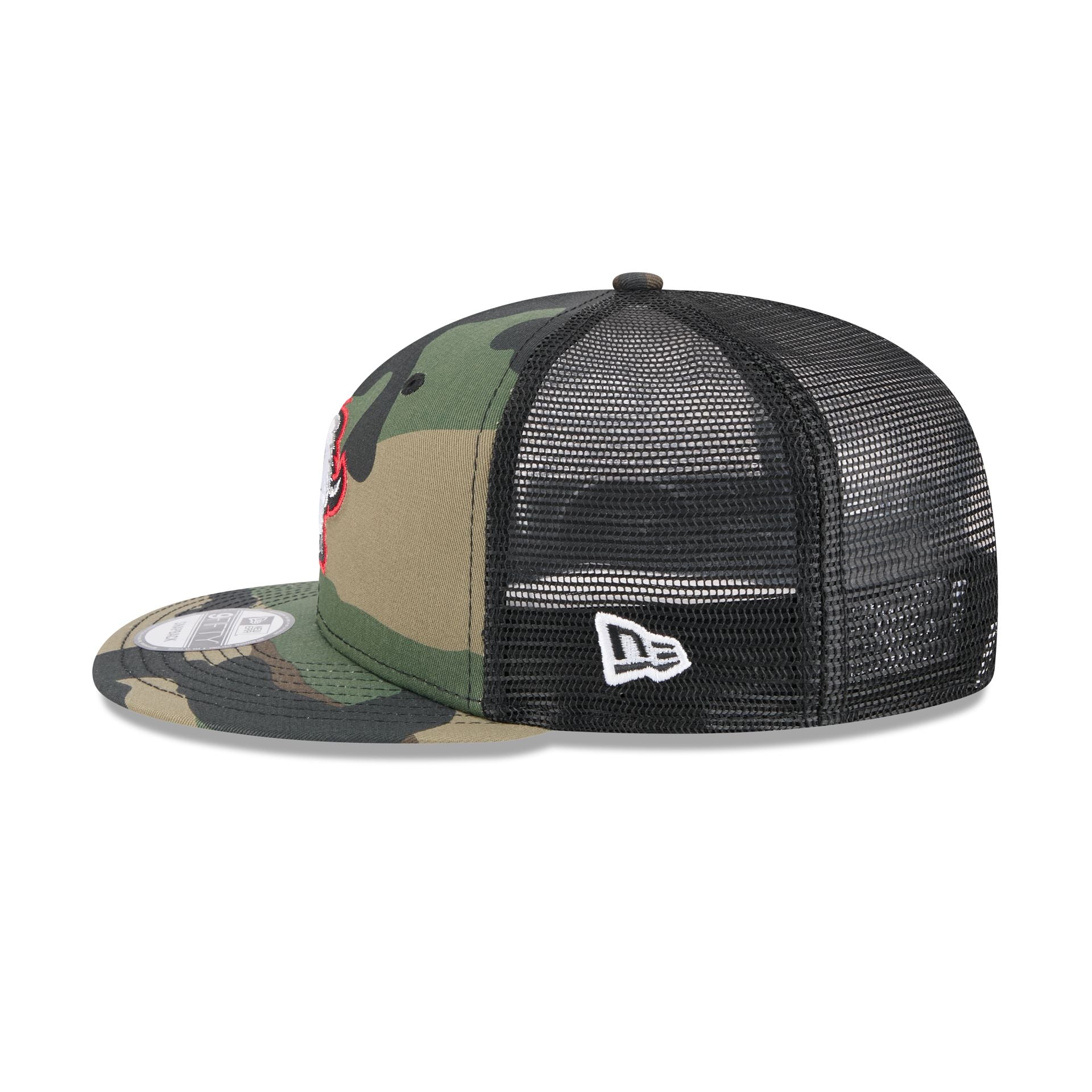 Buffalo Sabres Camo 9FIFTY Trucker Hat - Image 4
