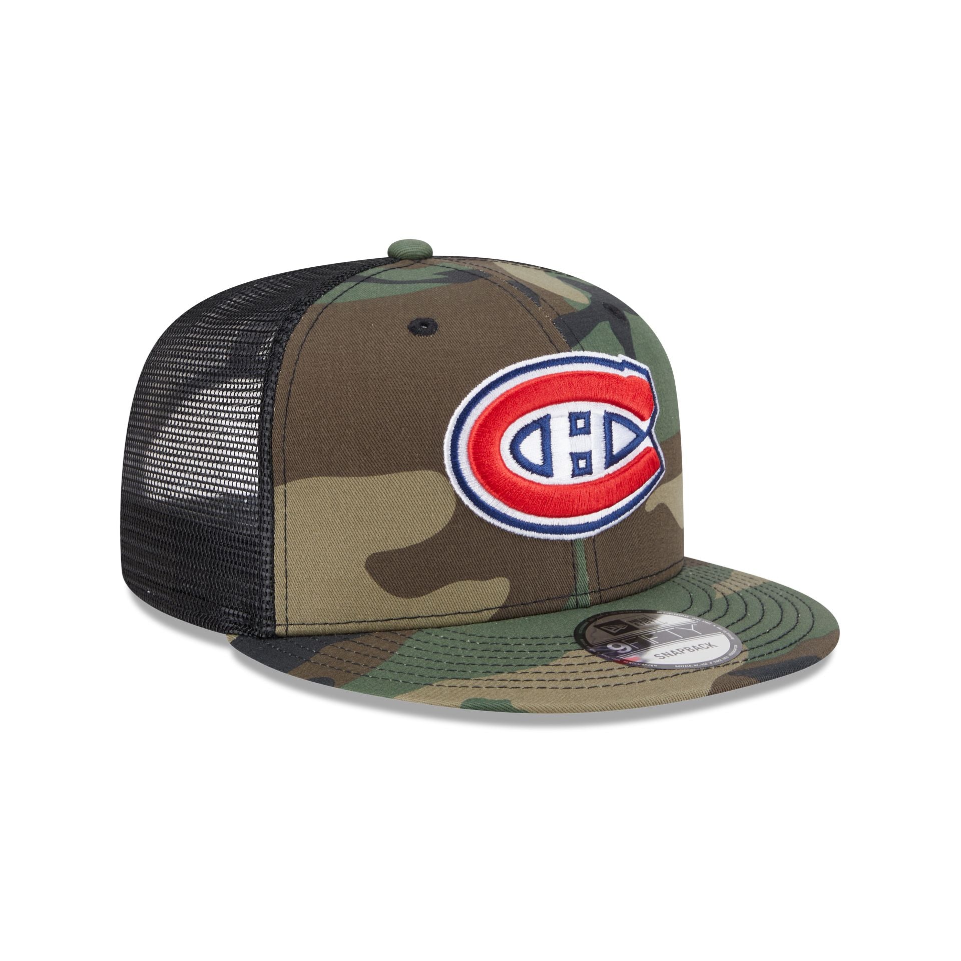 Montreal Canadiens Camo 9FIFTY Trucker Hat - Image 3