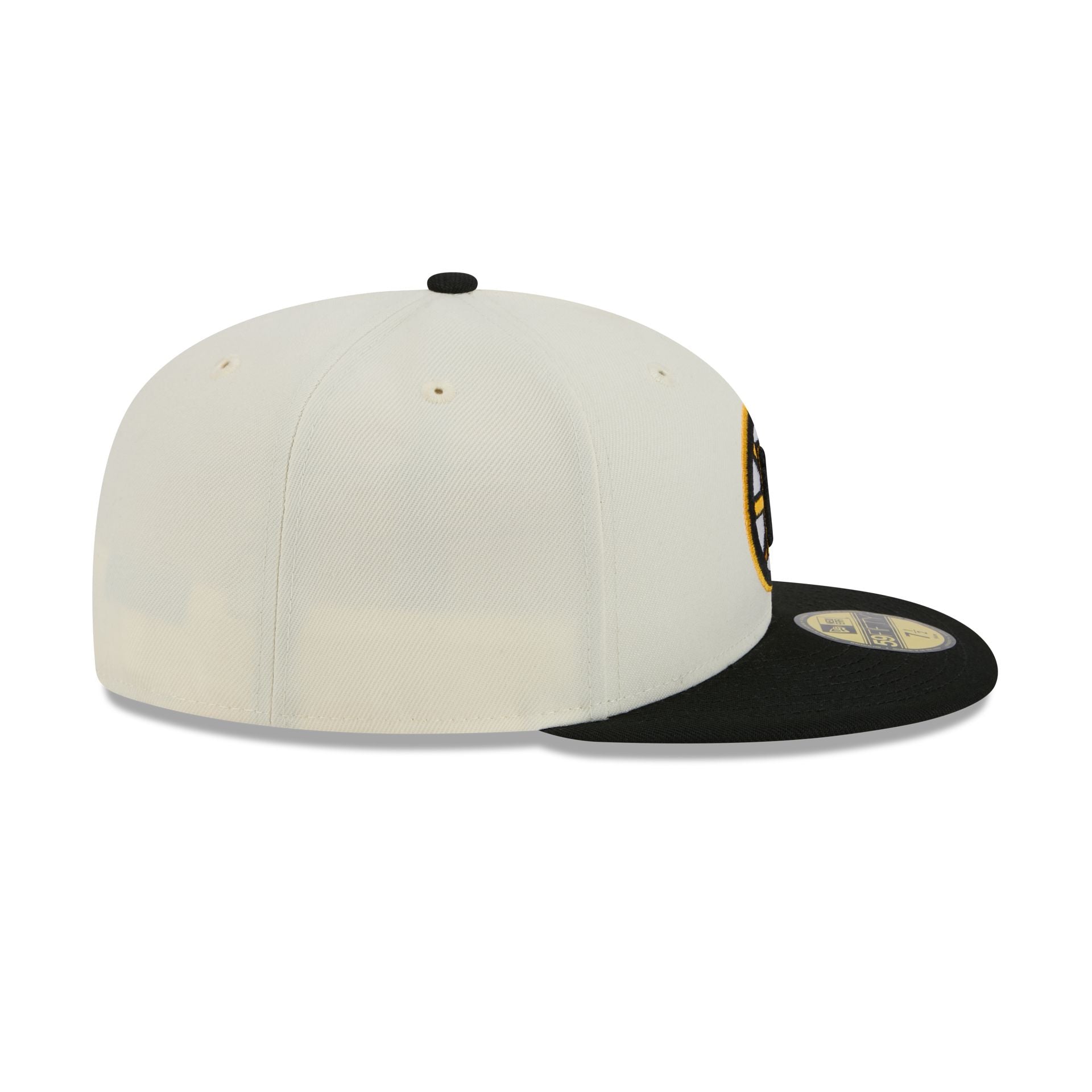 Boston Bruins Chrome White 59FIFTY Fitted Hat - Image 5