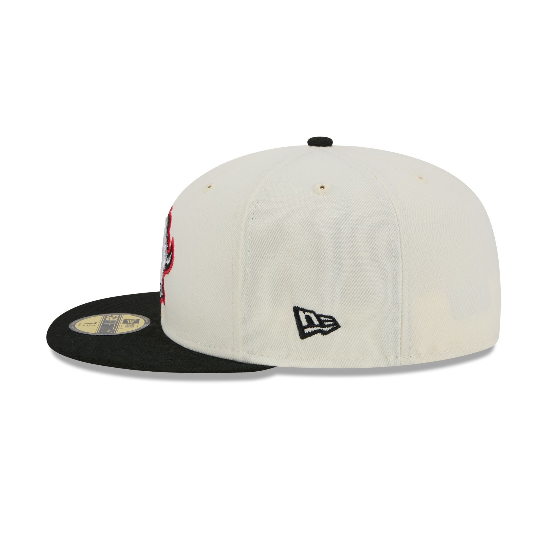 Buffalo Sabres Chrome White 59FIFTY Fitted Hat - Image 4