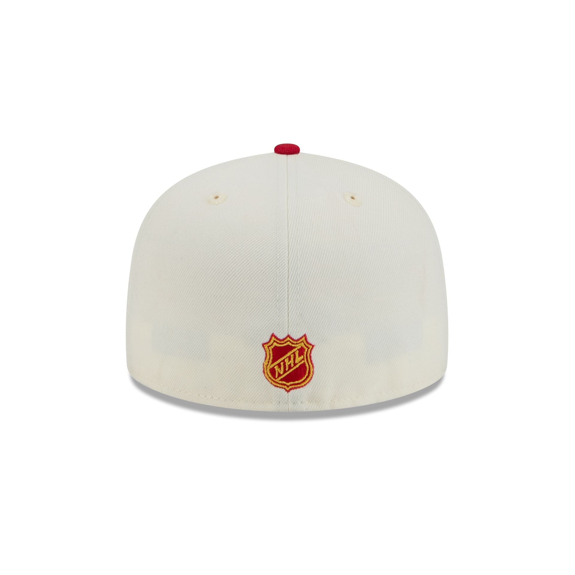 Calgary Flames Chrome White 59FIFTY Fitted Hat - Image 6