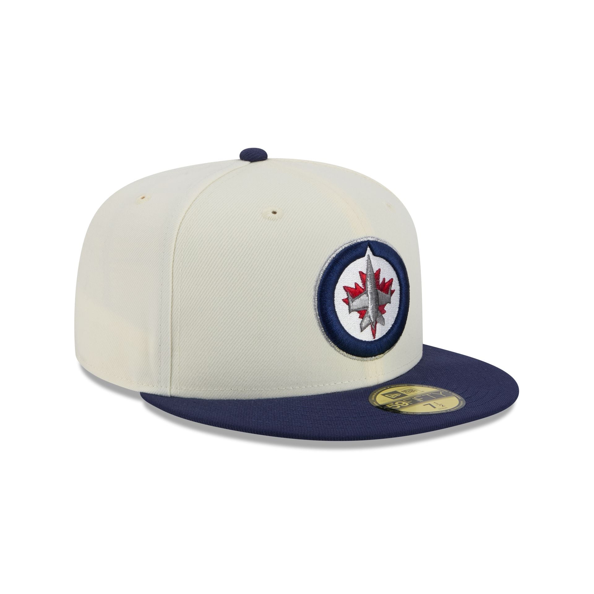 Winnipeg Jets Chrome White 59FIFTY Fitted Hat - Image 3