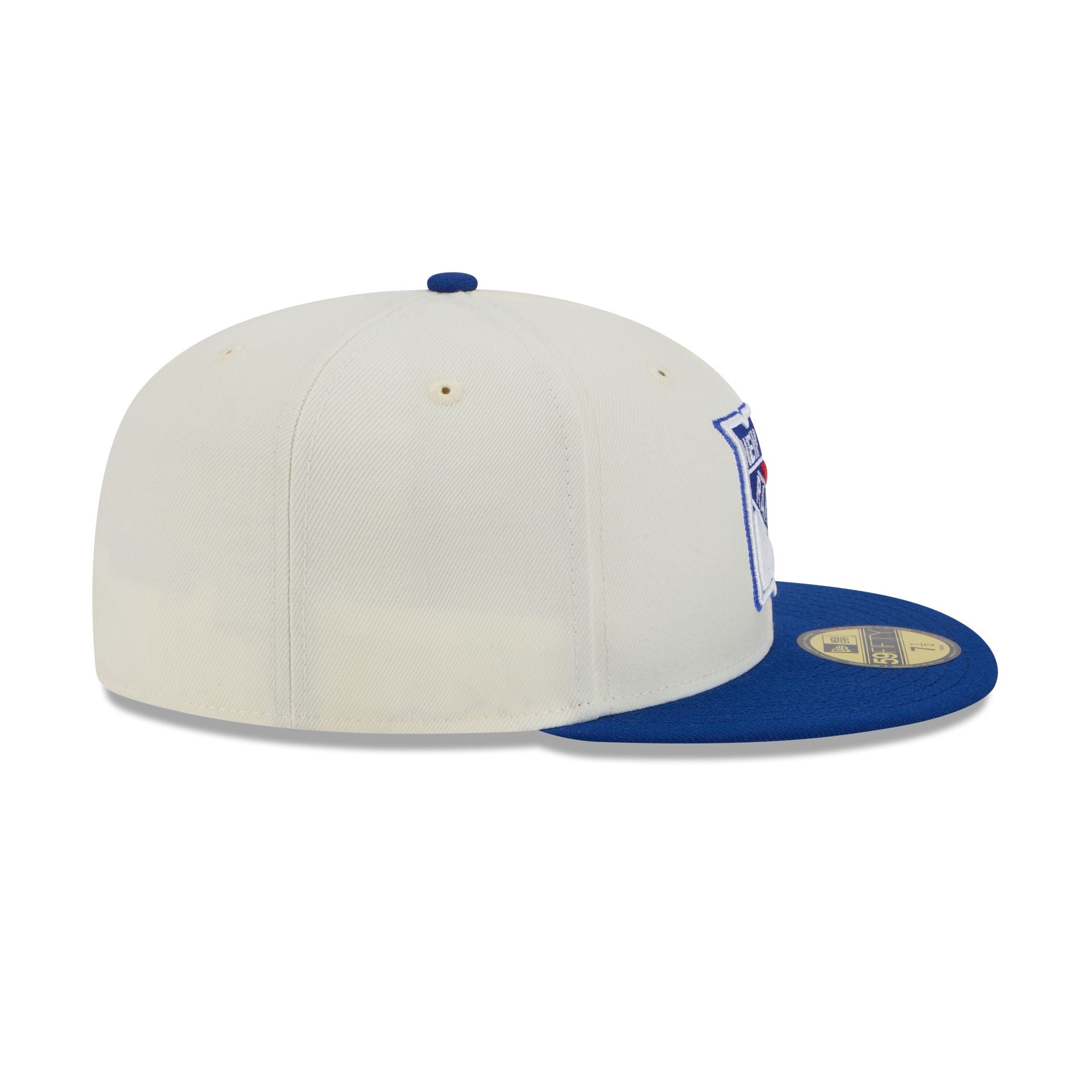 New York Rangers Chrome White 59FIFTY Fitted Hat - Image 5