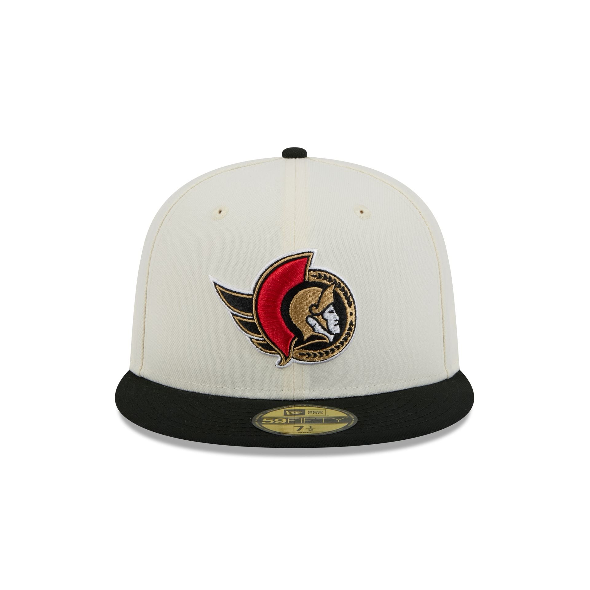 Ottawa Senators Chrome White 59FIFTY Fitted Hat - Image 2