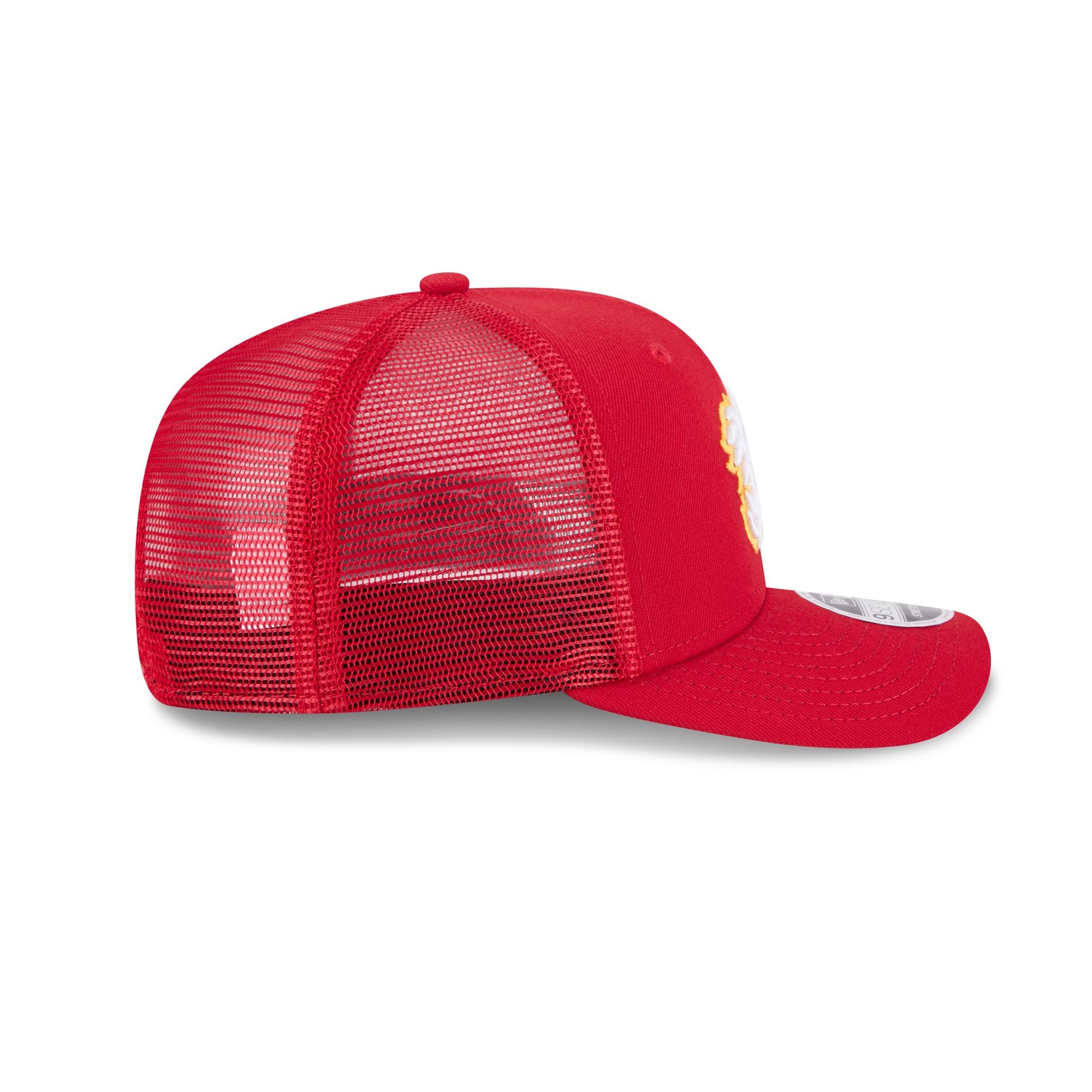 Calgary Flames Simple 9SEVENTY Trucker Hat - Image 5
