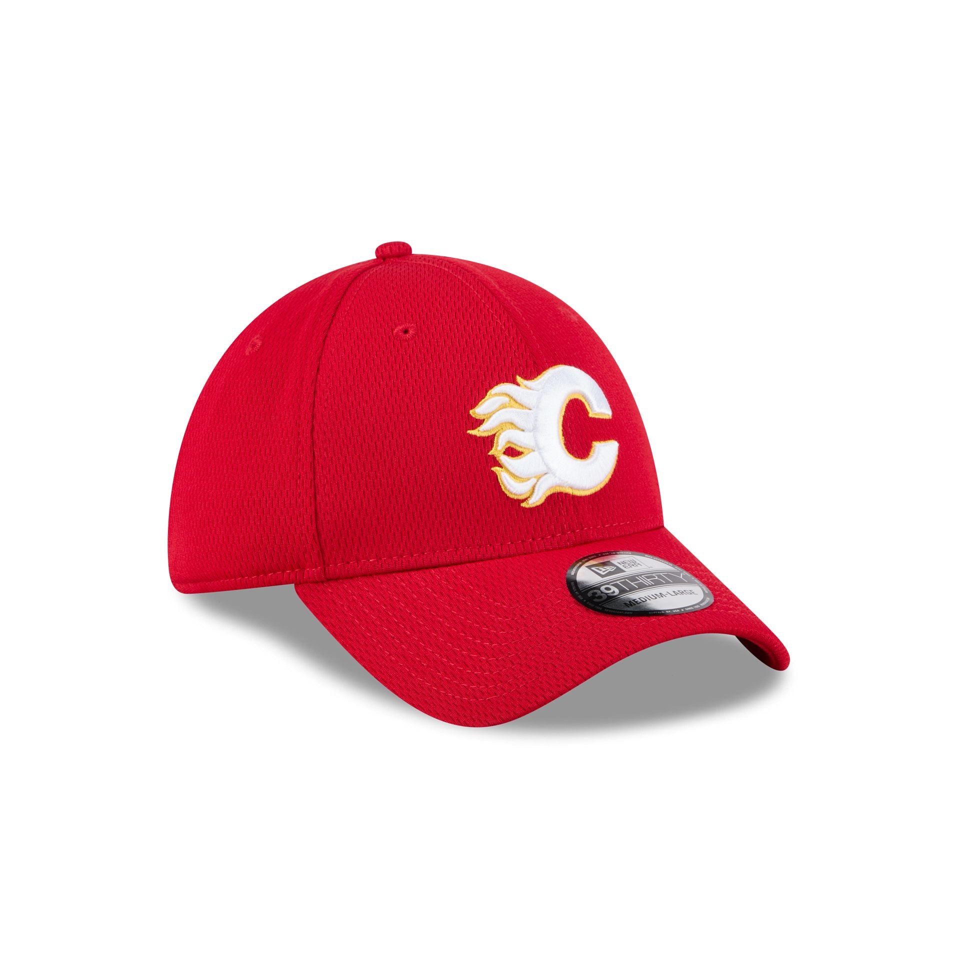 Calgary Flames Red 39THIRTY Stretch Fit Hat - Image 3