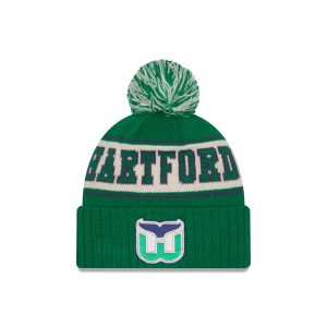 Hartford Whalers Retro Pom Knit Hat
