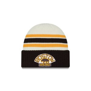 Boston Bruins Vintage Ribbed Beanie